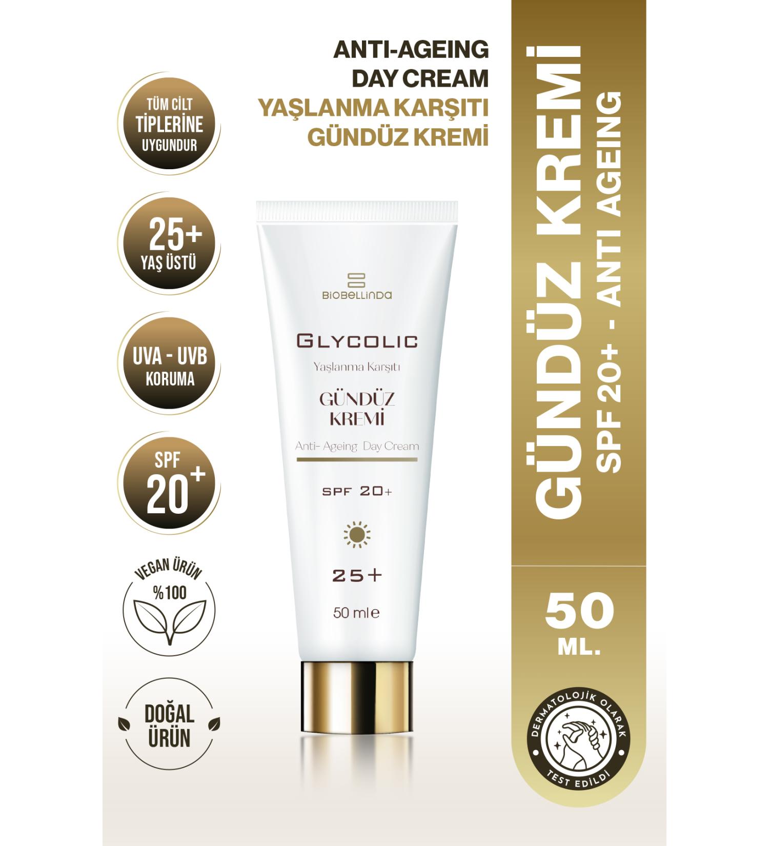 BioBellinda Glycolic Anti-Aging Day Cream (25+) 50 Ml