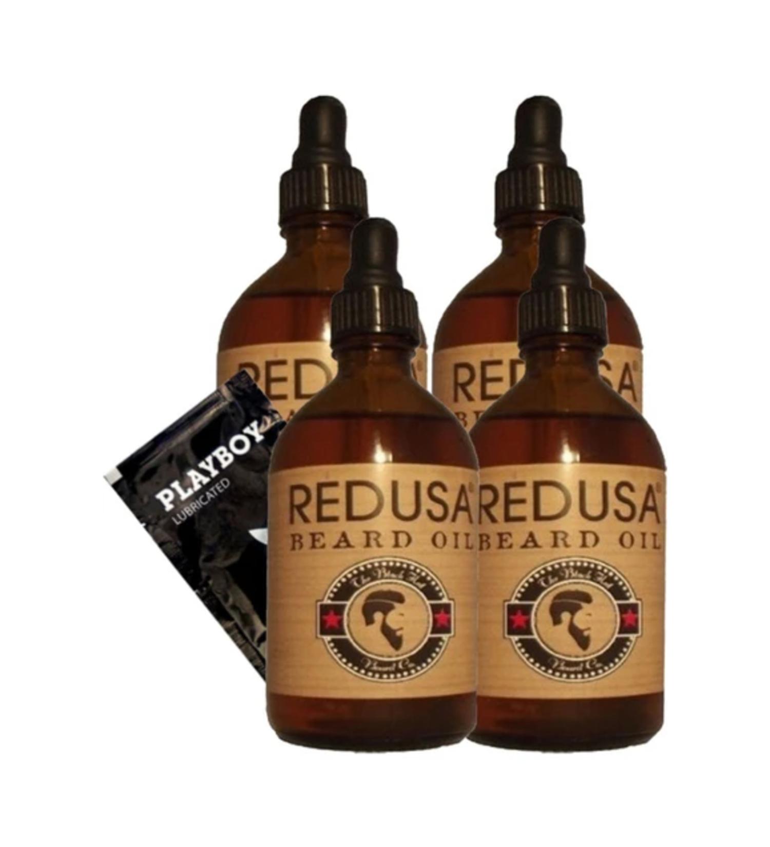 Pure Creams Redusa 4pcs 100 Ml 22-2:0361 Beard Care Oil Redusa Beard Oil + Gel