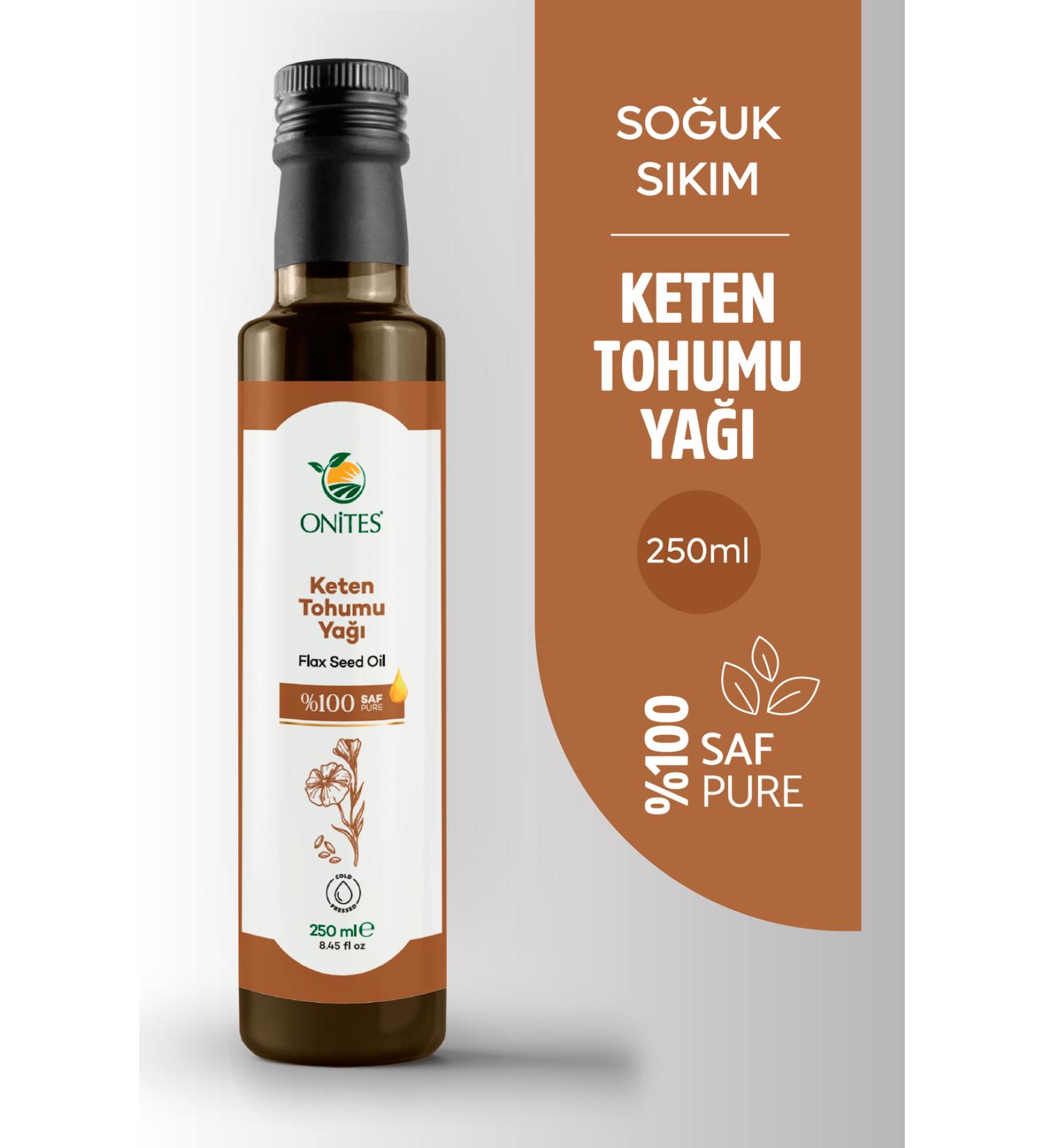 Onites Nature Linseed Oil-250 ml Antioxidant Oil - Buy Online on GoSupps.com