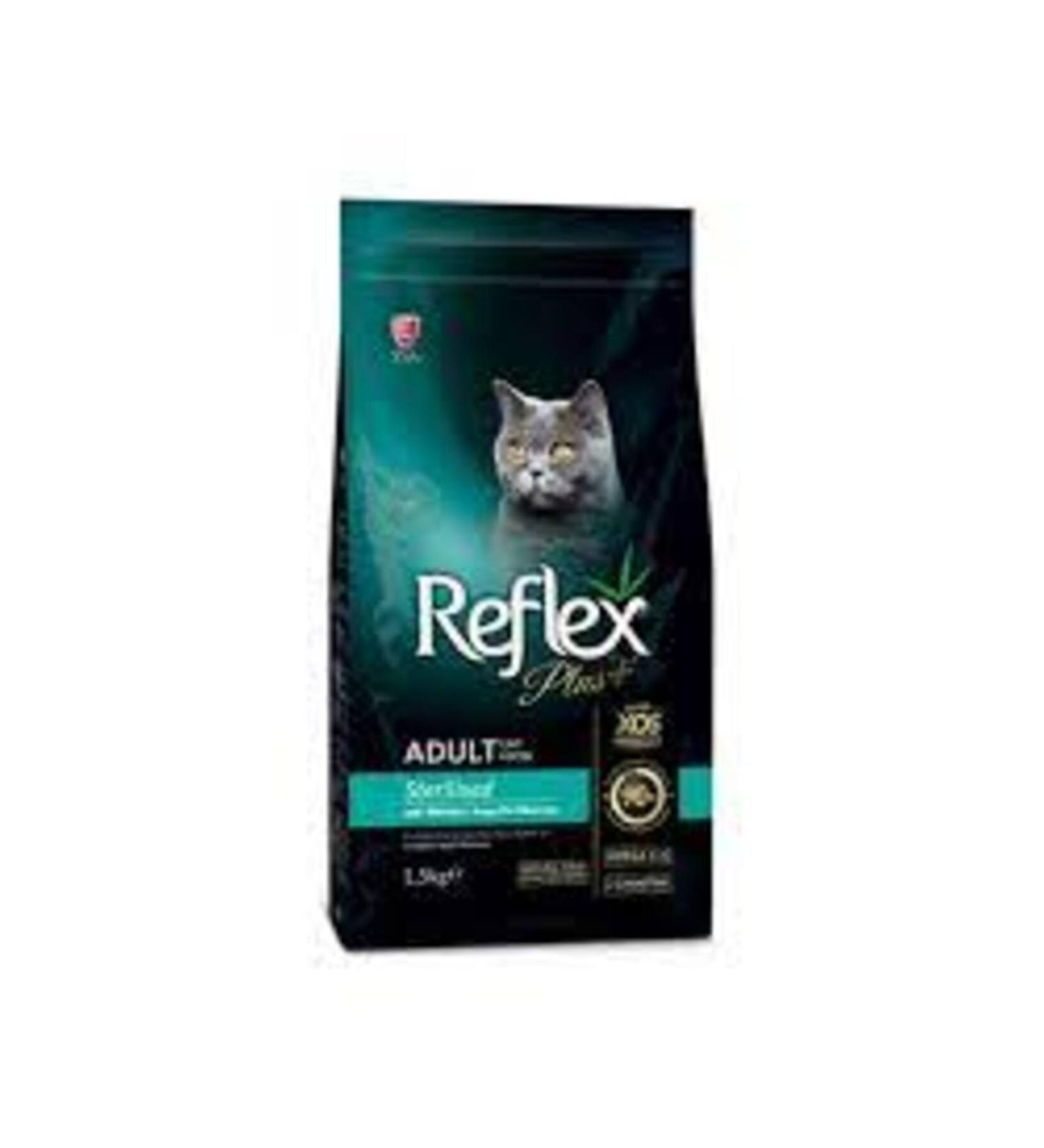 Reflex Plus Reflex Plus Salmon Sterilized Salmon Sterilized Adult CatFood Adult Cat Food 1.5KG