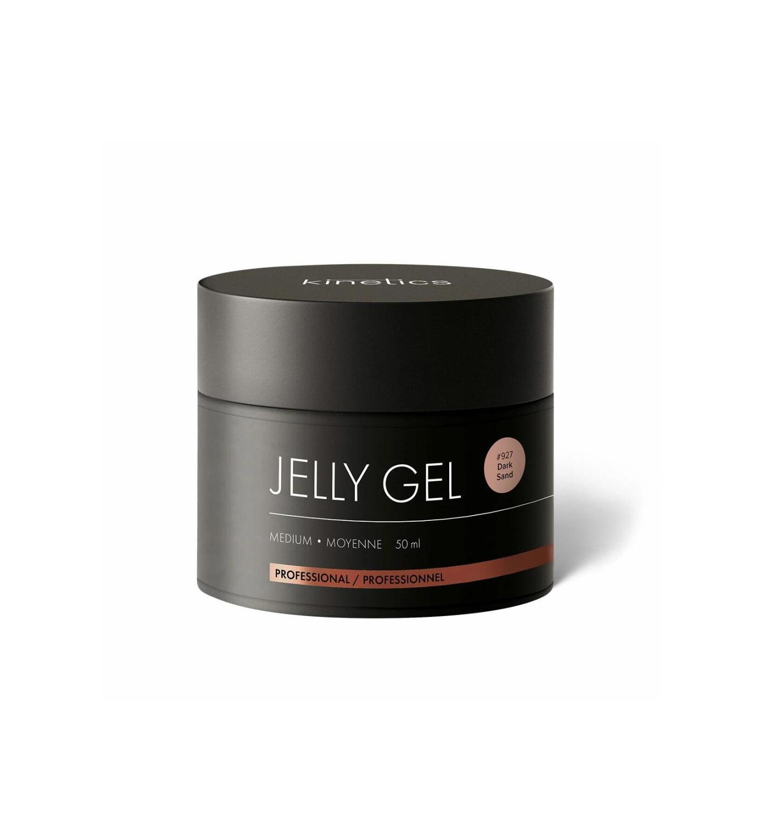 kinetics Jelly Gel Artificial Nail Gel Uv Gel 927 Dark Sand (DARK SAND BEIGE) 50ml
