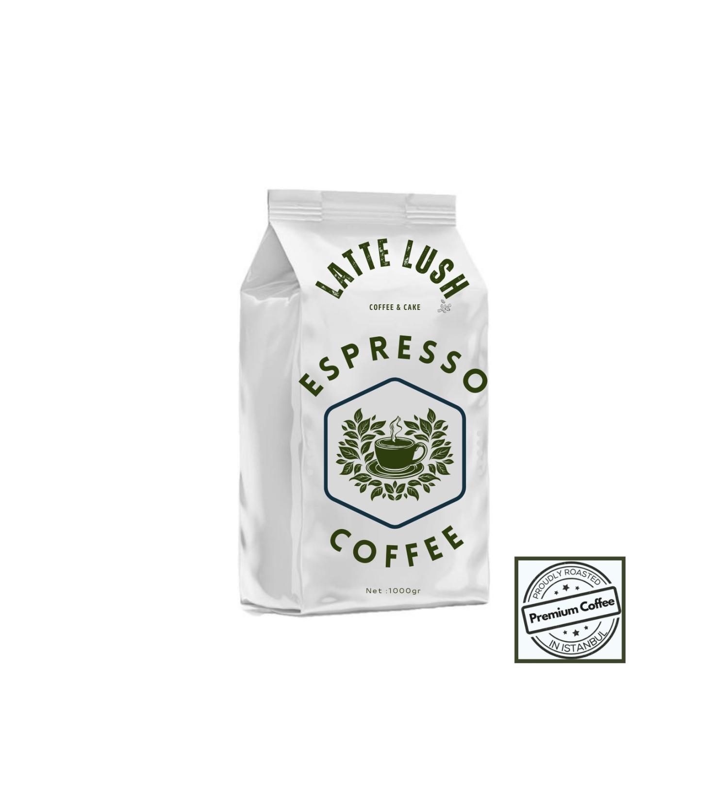 LATTE LUSH COFFEE CAKE Latte Lush Filter Coffee Espresso Blend (Bean) 1000gr