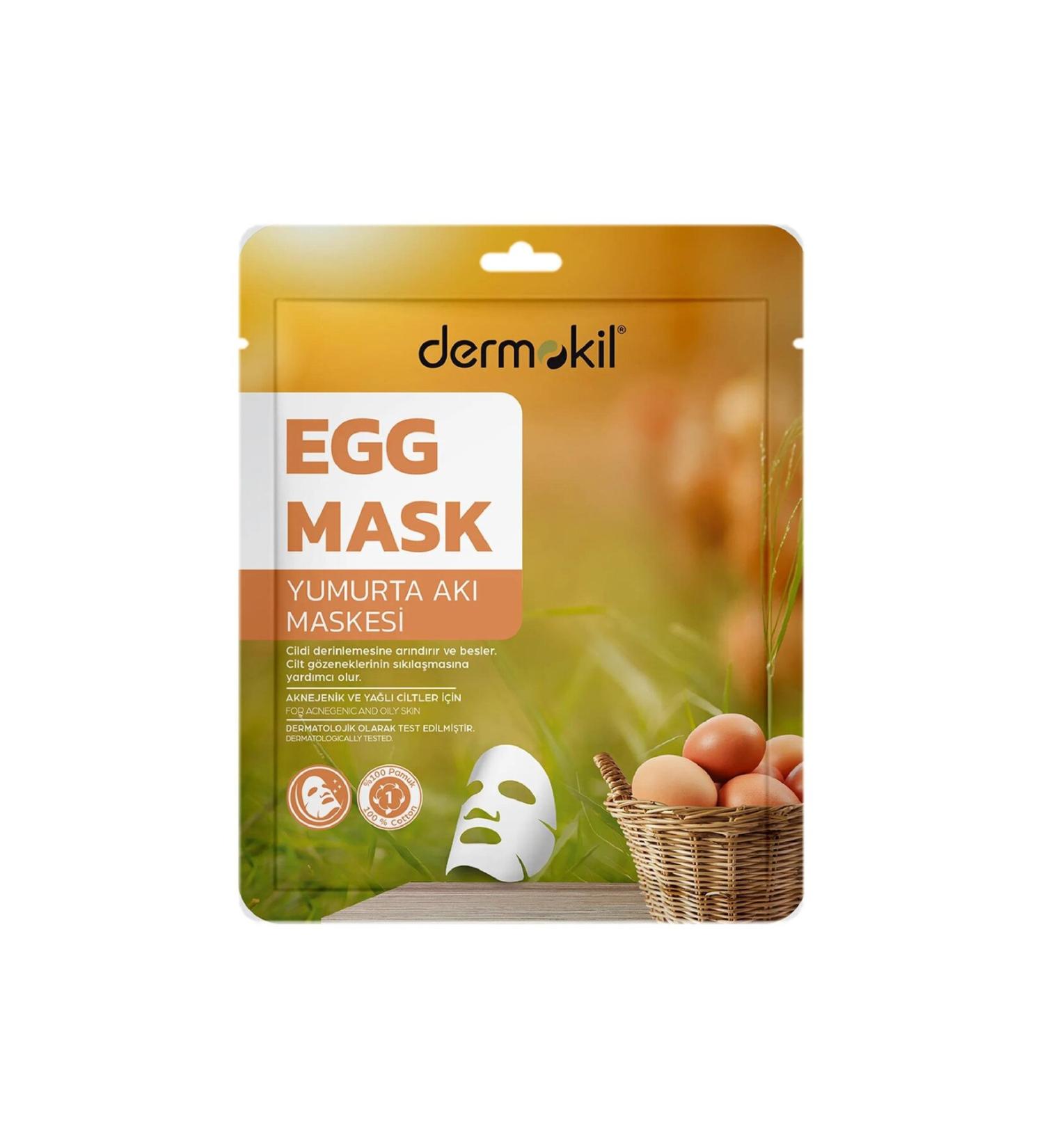 Dermokil Eeg Egg Mask (ACNEGENIC AND OILY) 20 gr