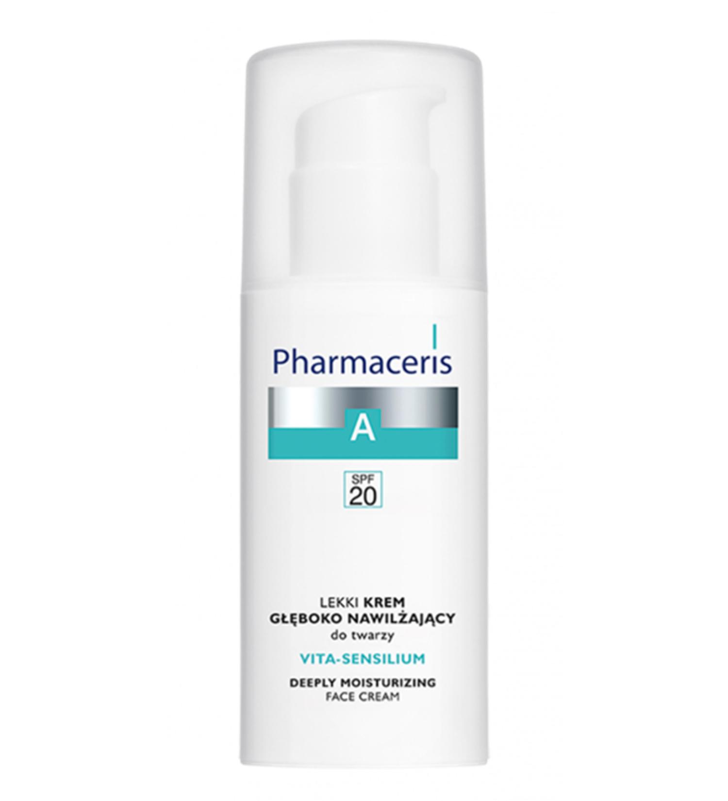 Pharmaceris Vita-sensilium Deeply Moisturizing Light Cream Spf 20 50 ml