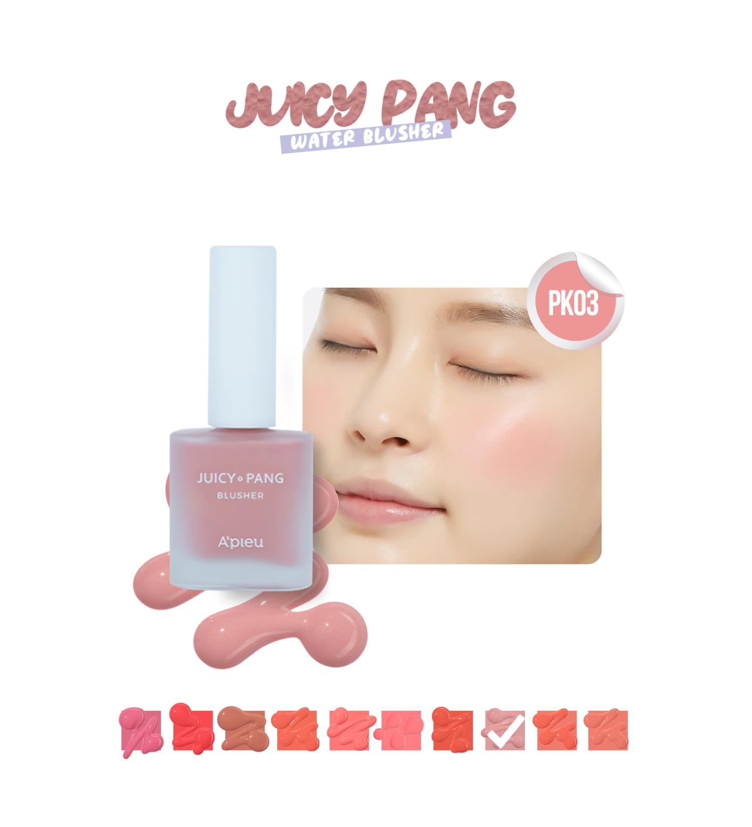 Missha Fruit Scented Moisturizing Natural Looking Liquid Blush A'PIEU Juicy-Pang Water Blusher (PK03) - Buy Online on GoSupps.com