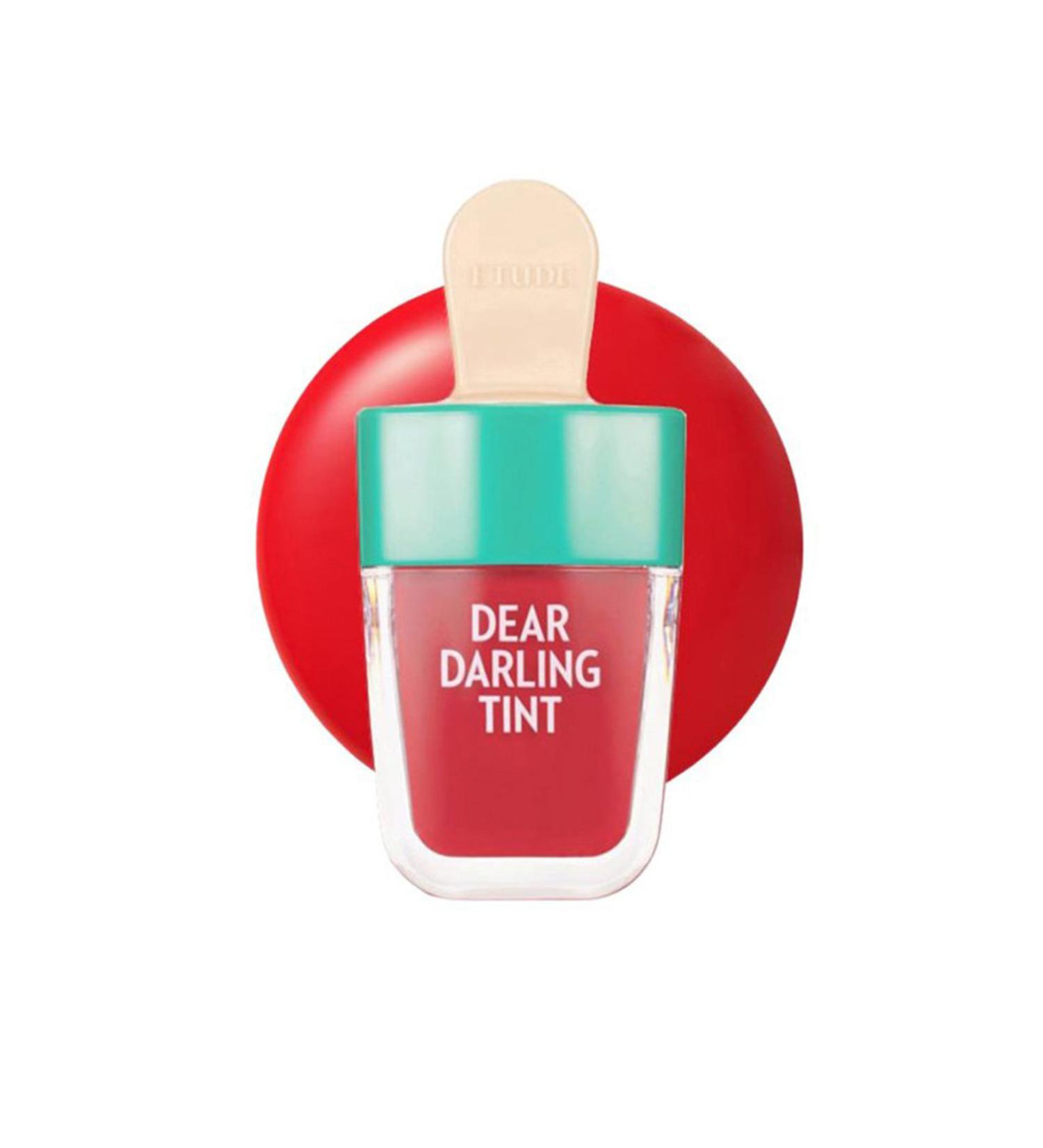 ETUDE Dear Darling Water Gel Tint -ice cream/moisturizer Long-lasting Gel Tint-rd307 Watermelon Red - Buy Online on GoSupps.com
