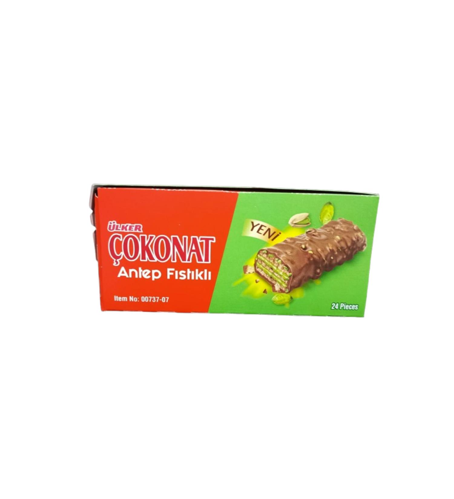 Ulker Ulker Cokonat Pistachio 24 Pieces X 30 Grams