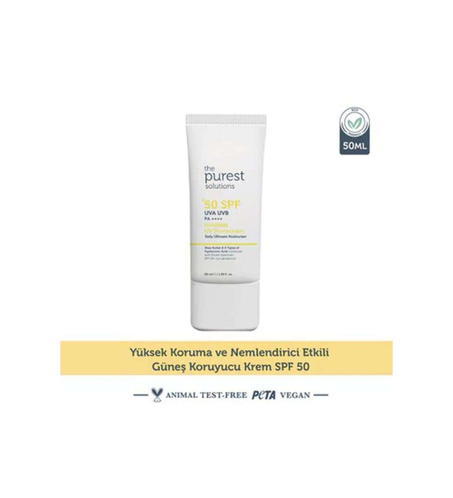 The Purest Solutions 50+ Spf Sunscreen 50 ml - Buy Online on GoSupps.com