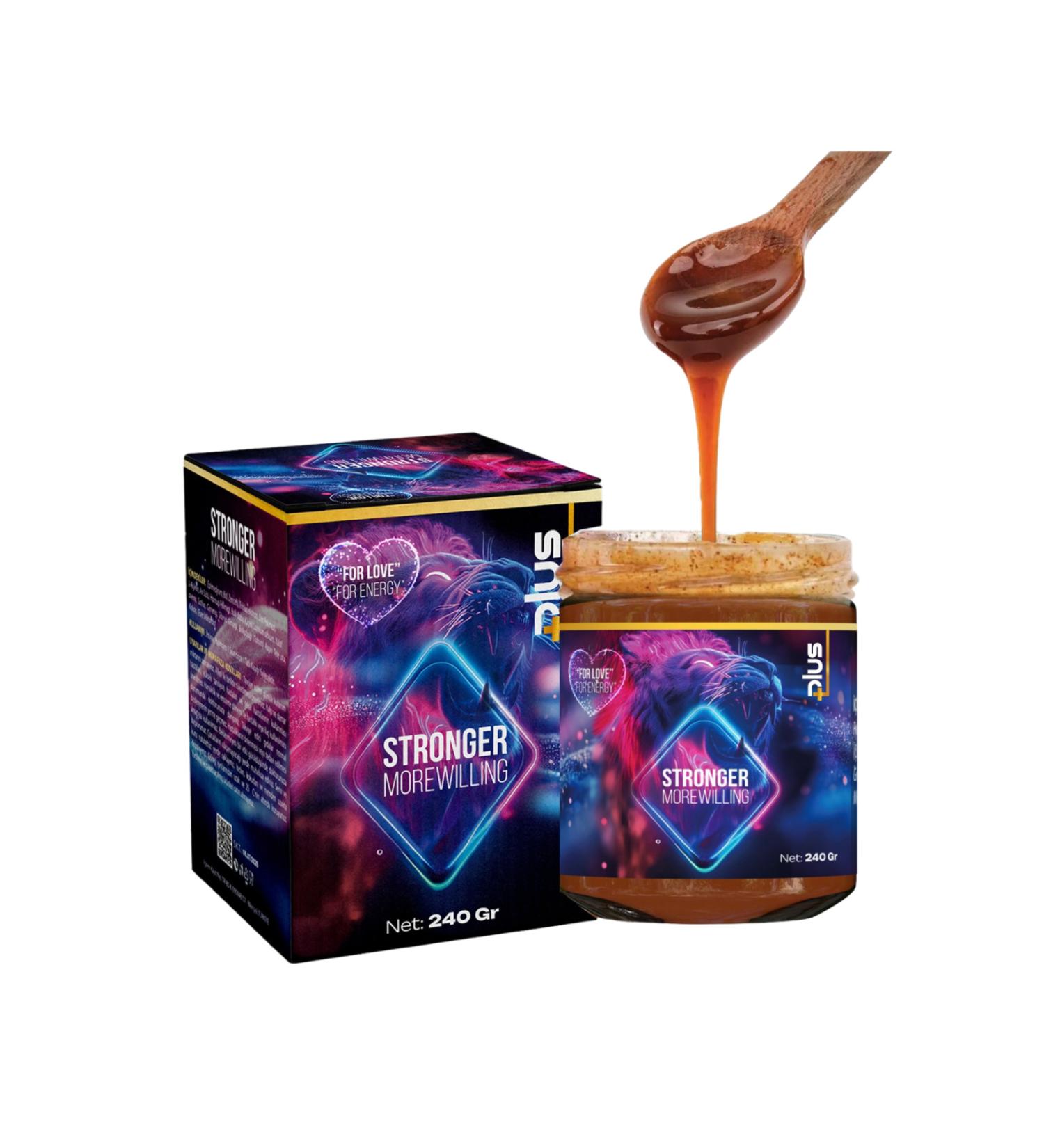 STRONGER MOREWILLING Herbal Mixed Power Force Atom Paste Ginseng Paste (240 GR) - Buy Online on GoSupps.com