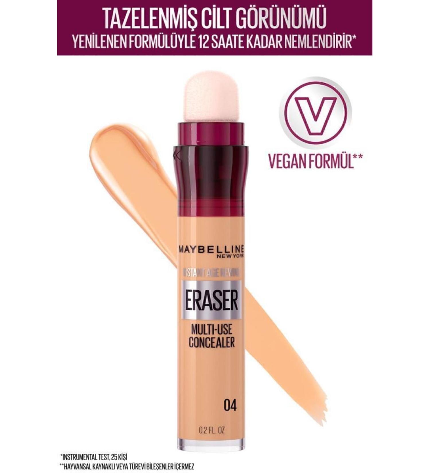 Maybelline New York Concealer - Instant Age Eraser Concealer 04 Honey 3600531396848 - Buy Online on GoSupps.com