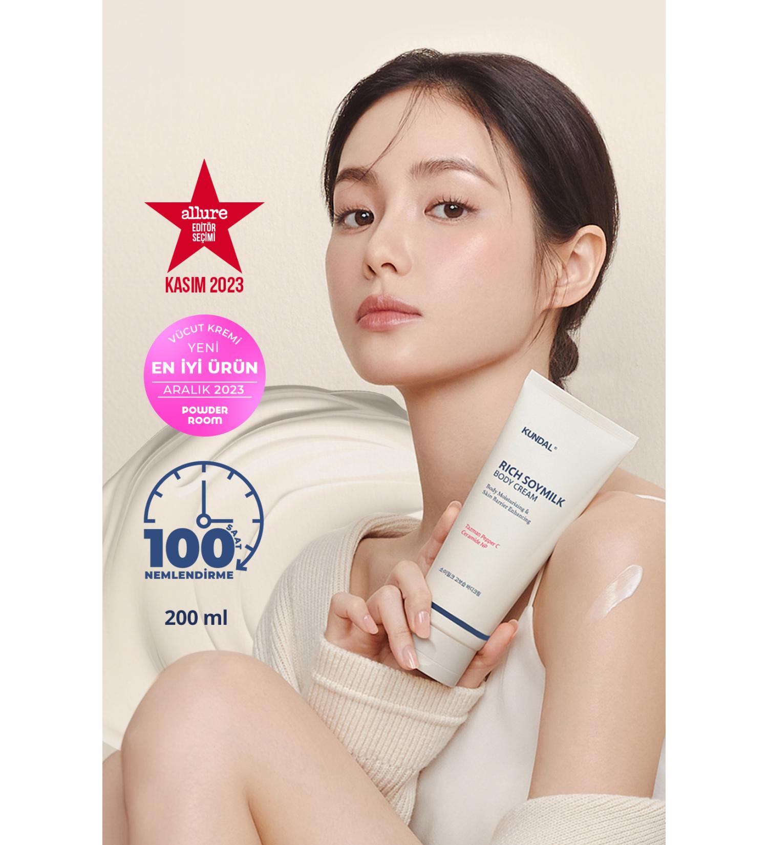 Kundal Intensive Moisturizing and Nourishing Body Care Cream KUNDAL Rich Soymilk Creamy Body Cream 200ml - Buy Online on GoSupps.com