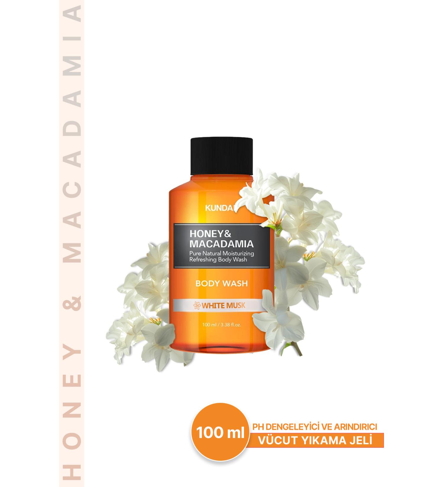 Kundal Ph Balancing and Purifying Body Wash Gel Honey&macadamia Pure Body Wash (WHITE MUSK) - Buy Online on GoSupps.com