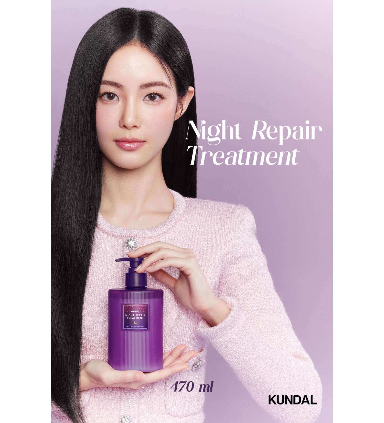 Kundal Intensive Repair Moisturizing and Styling Hair Care Cream Night Repair Treatment 470ml - Buy Online on GoSupps.com