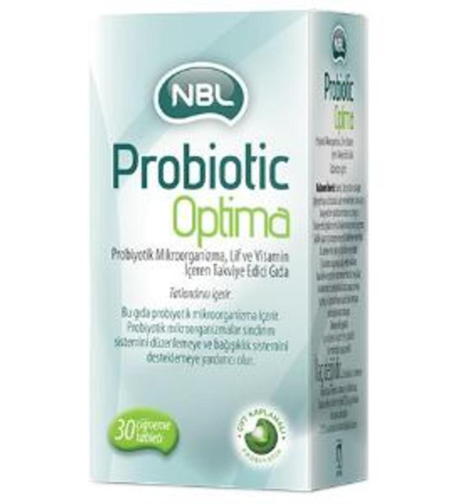 NBL Probiotic Optima 30 Tablets