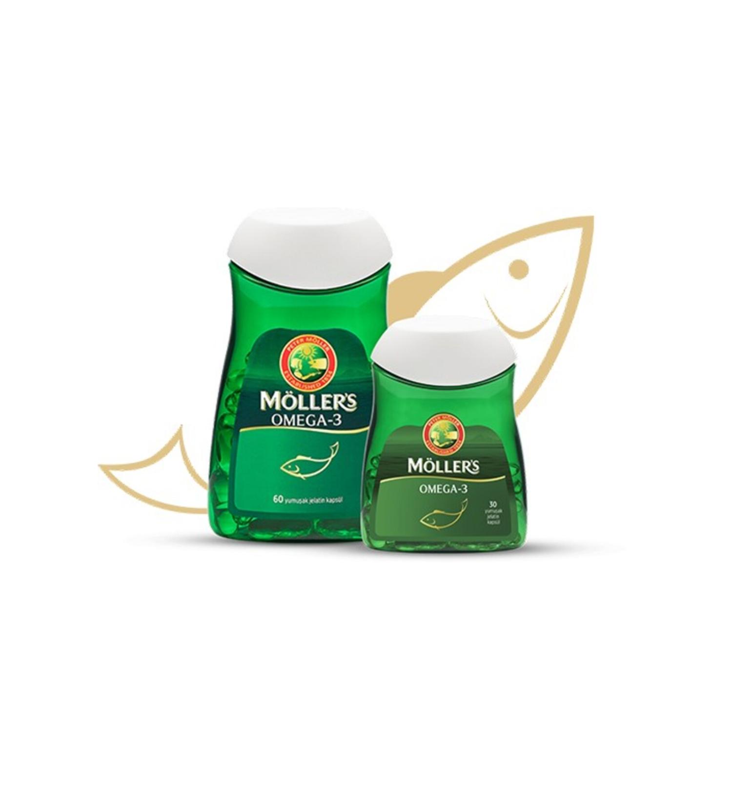 Mollers Omega-3 Fish Oil 30 Capsules