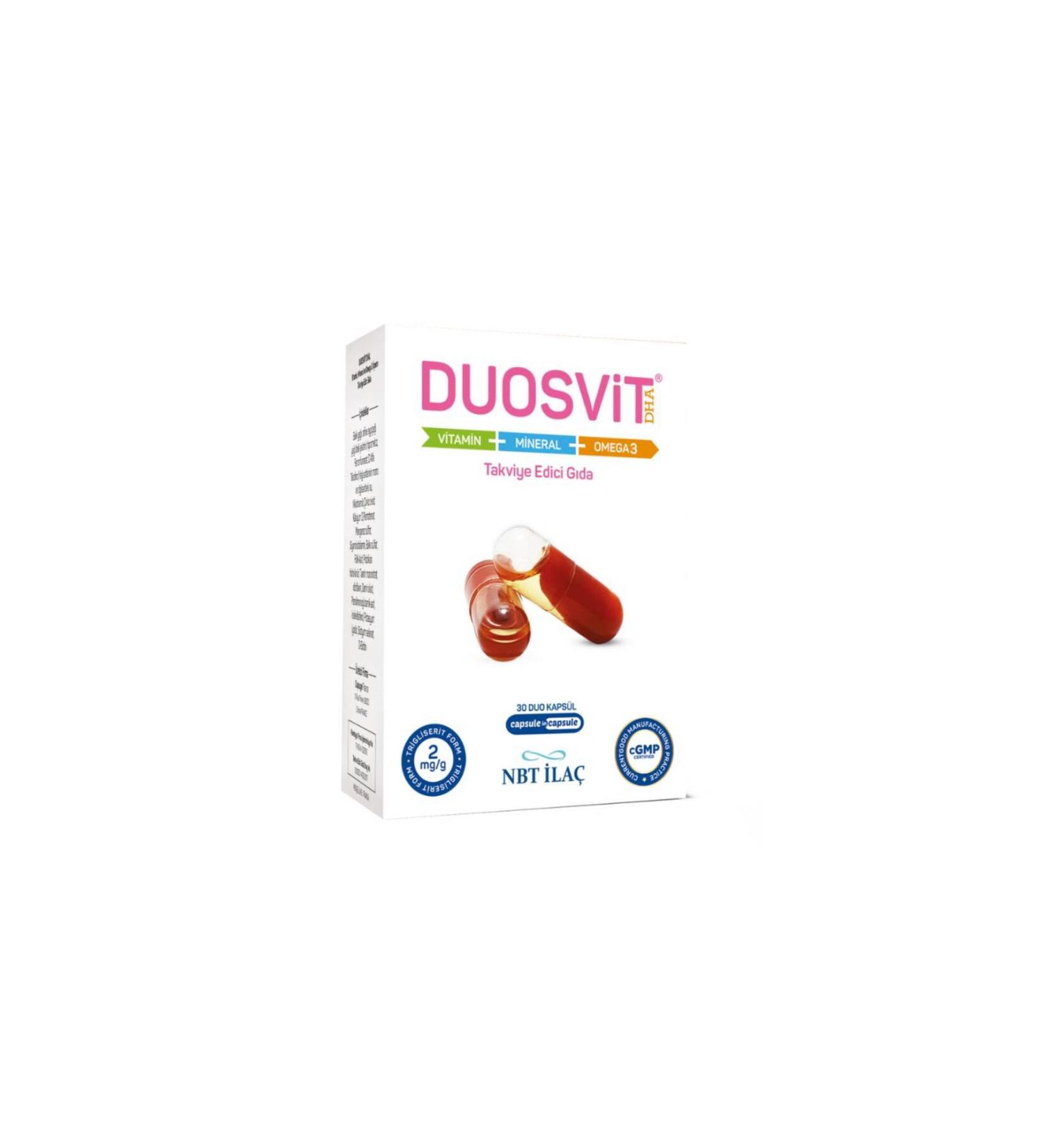 Nbt la Nbt Duosvit Dha 30 Duo Capsule