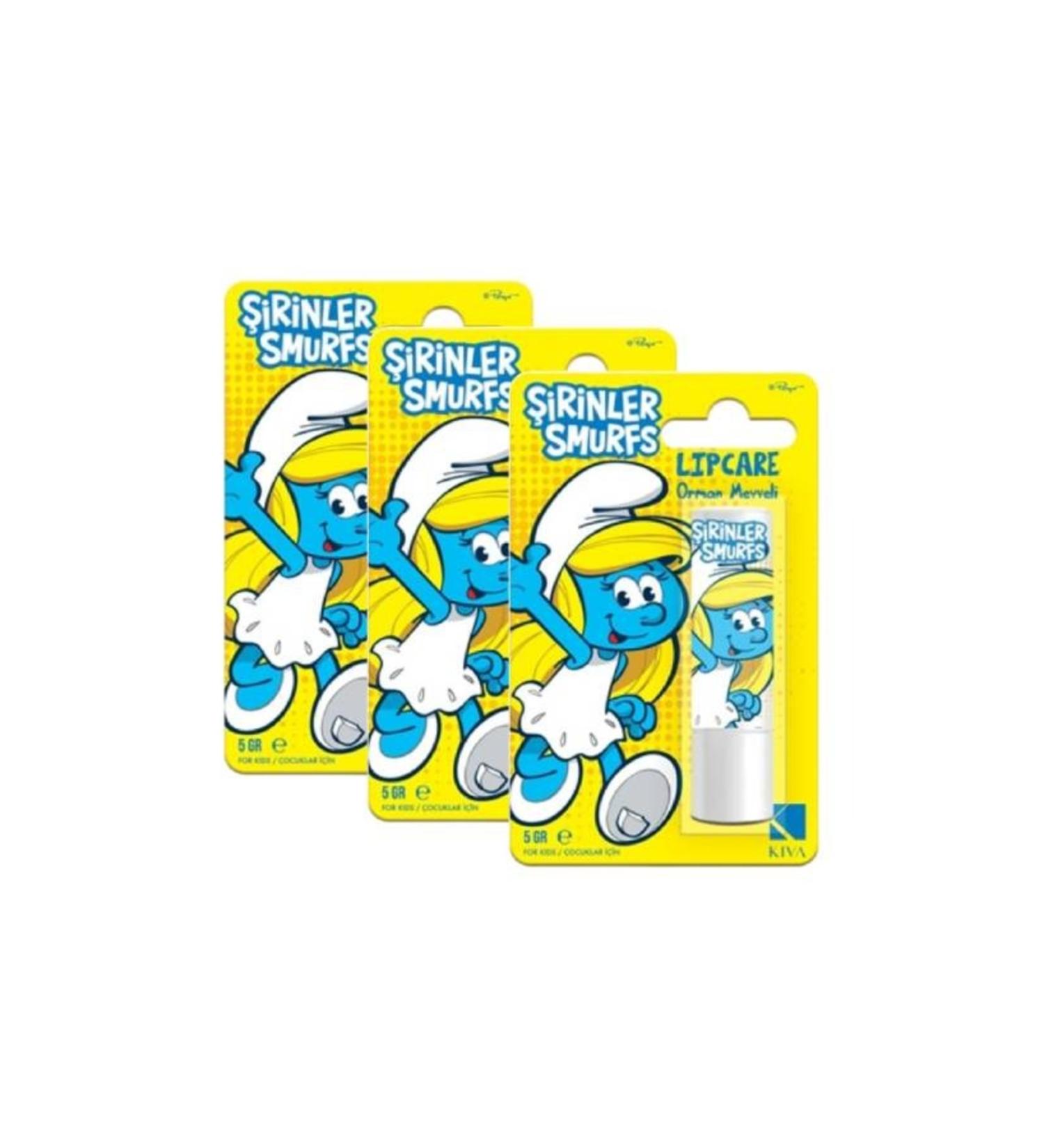 SMART Forest Fruit Lip Protector LipCare 5 Gr (3 Pieces)