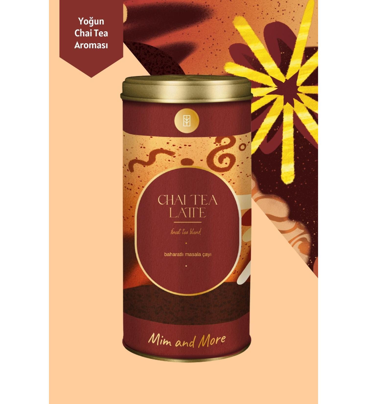 Mim and More Chai Tea Latte Tin 200 Gr - Buy Online on GoSupps.com