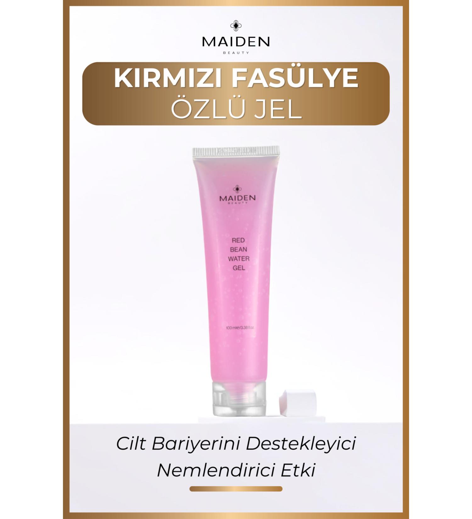 Maiden Beauty Red Bean Water Gel (RED BEAN EXTRACT) Skin Barrier Supporting Moisturizing Gel 100 ml - Buy Online on GoSupps.com