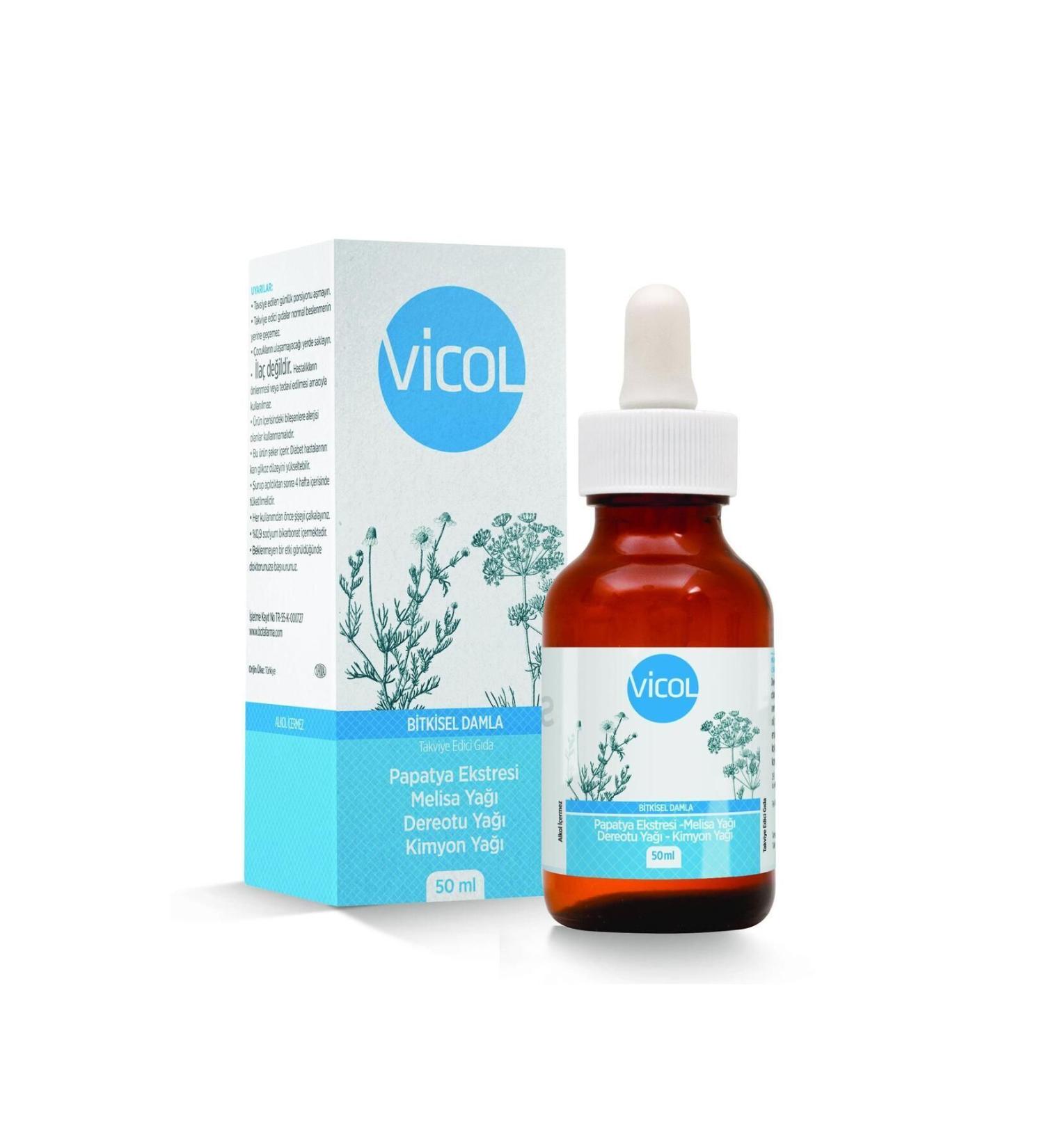 vitamaks Vicol herbal drops 50 ml vitamaks - Buy Online on GoSupps.com
