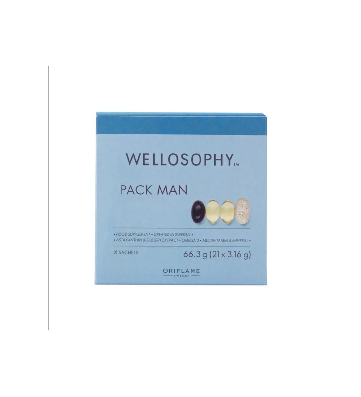 Oriflame Wellosophy Pack Food Supplement for Men