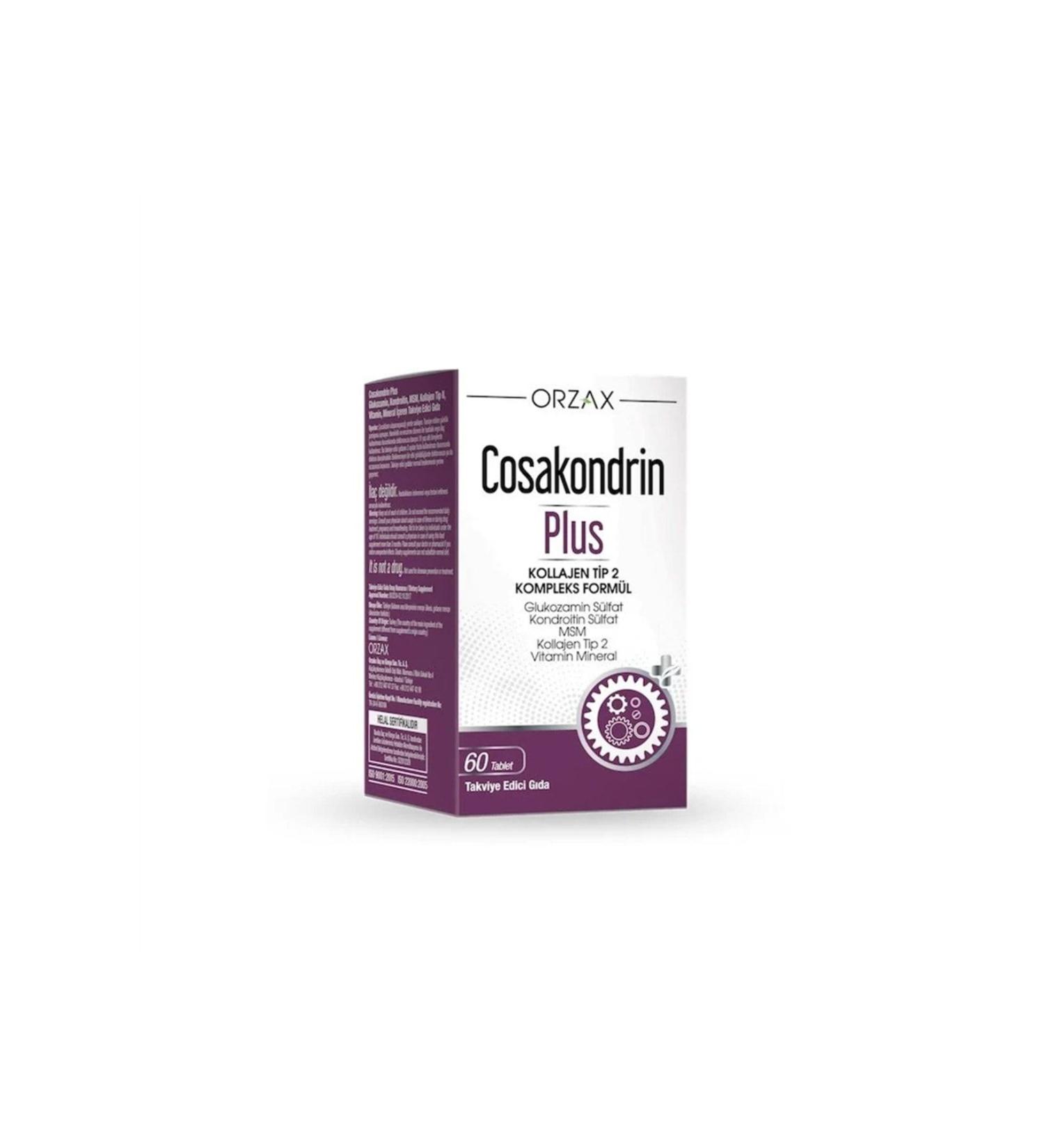 Orzax Cosakondrin Plus 60 Tablets