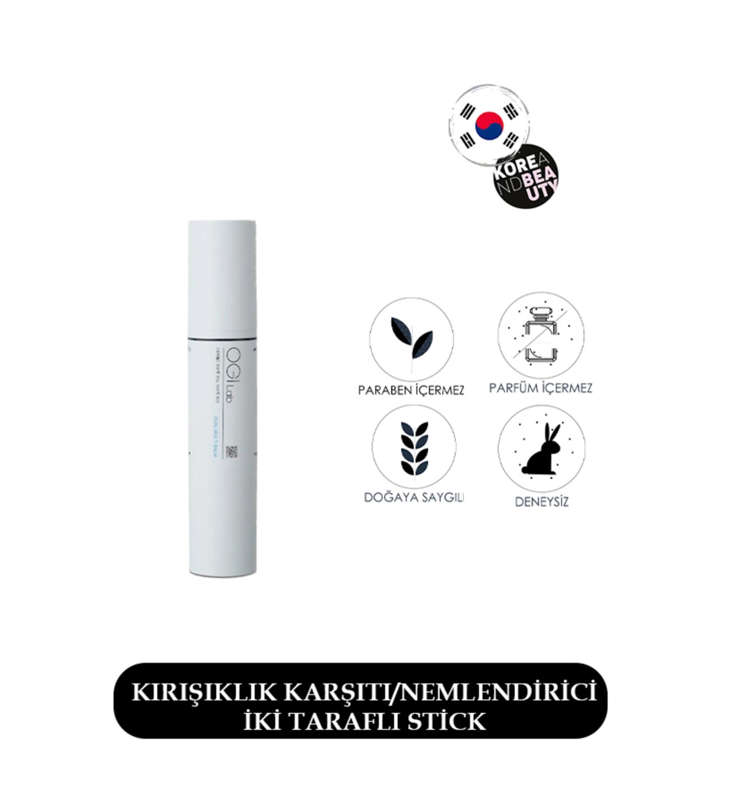 OGILAB Dual Multi Balm Stick - Double-Sided Face and Eye Contour Anti-Aging Moisturizing Stick - Buy Online on GoSupps.com