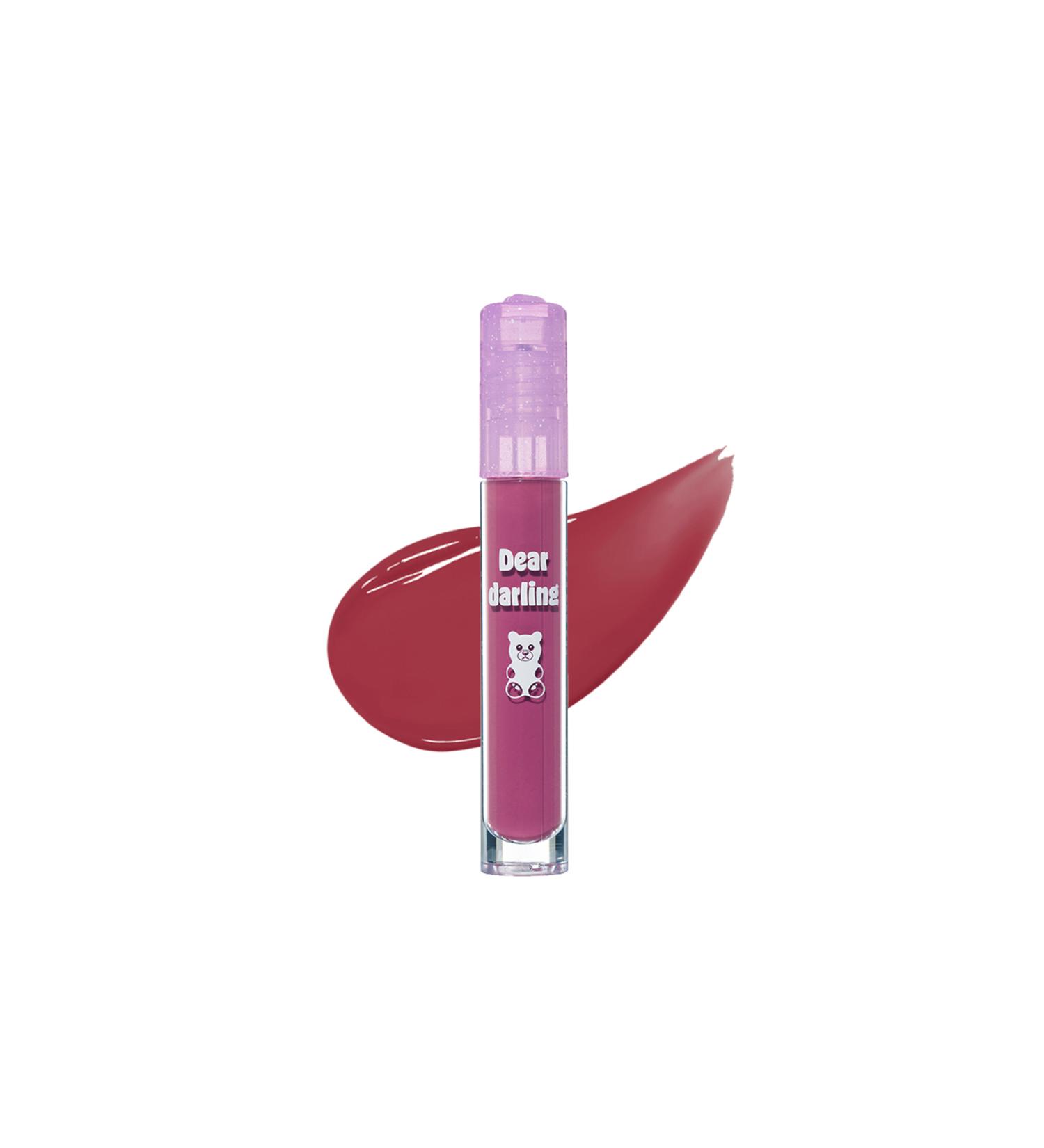 ETUDE Jelly Pang Dear Darling Water Gel Tint/Natural Shine and Brightness Gel Tint- Red Bean Pink - Buy Online on GoSupps.com