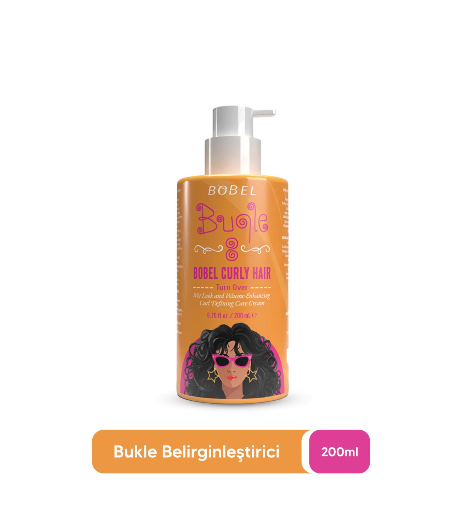 bobel Buqle-8 Wet Look and Volume Curl Defining Vegan Hair Care Cream - Buy Online on GoSupps.com