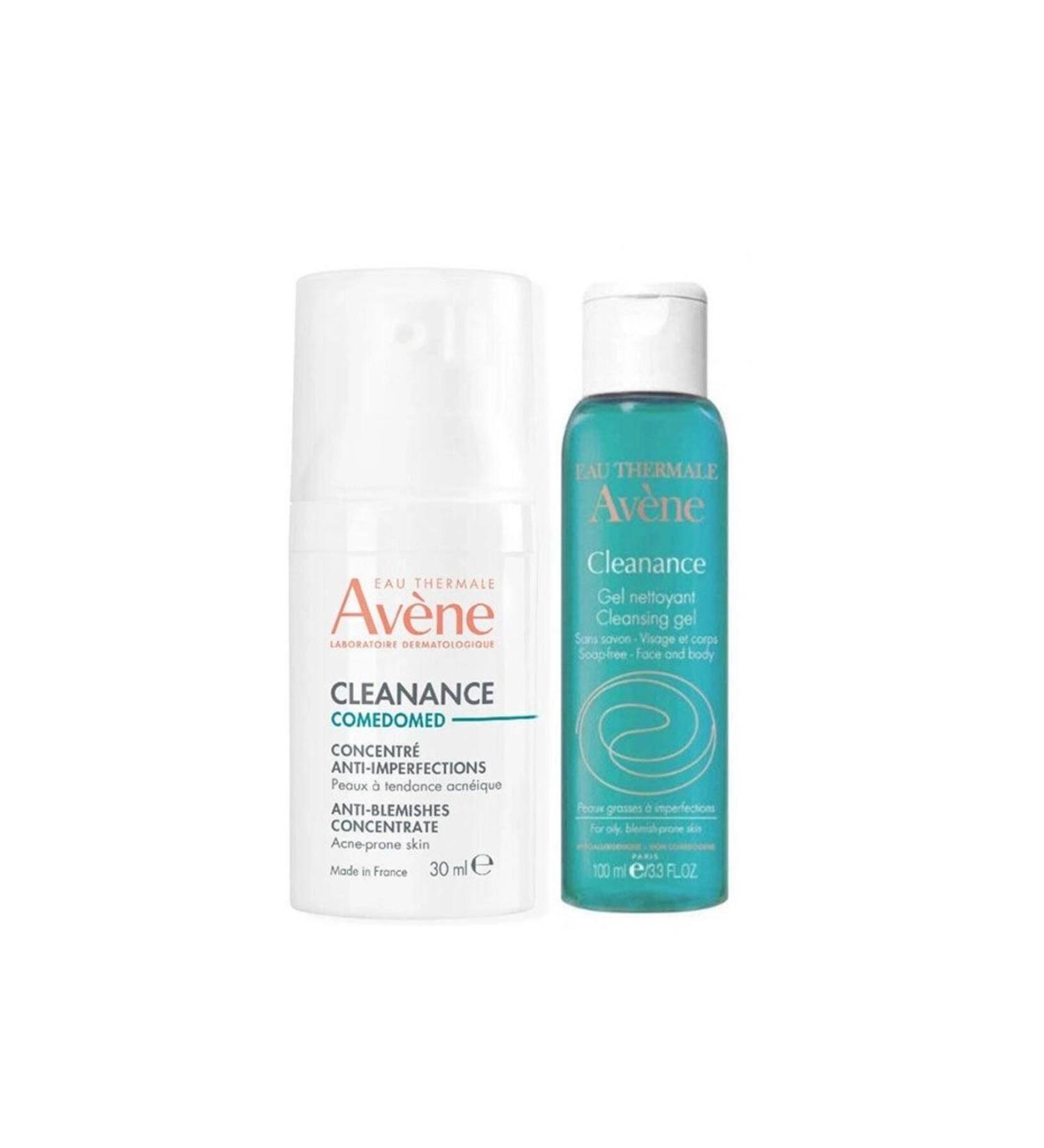 Avene Cleanance Comedomed Concentrate Care Cream 30 ml + Cleansing Gel 100 ml GIFT