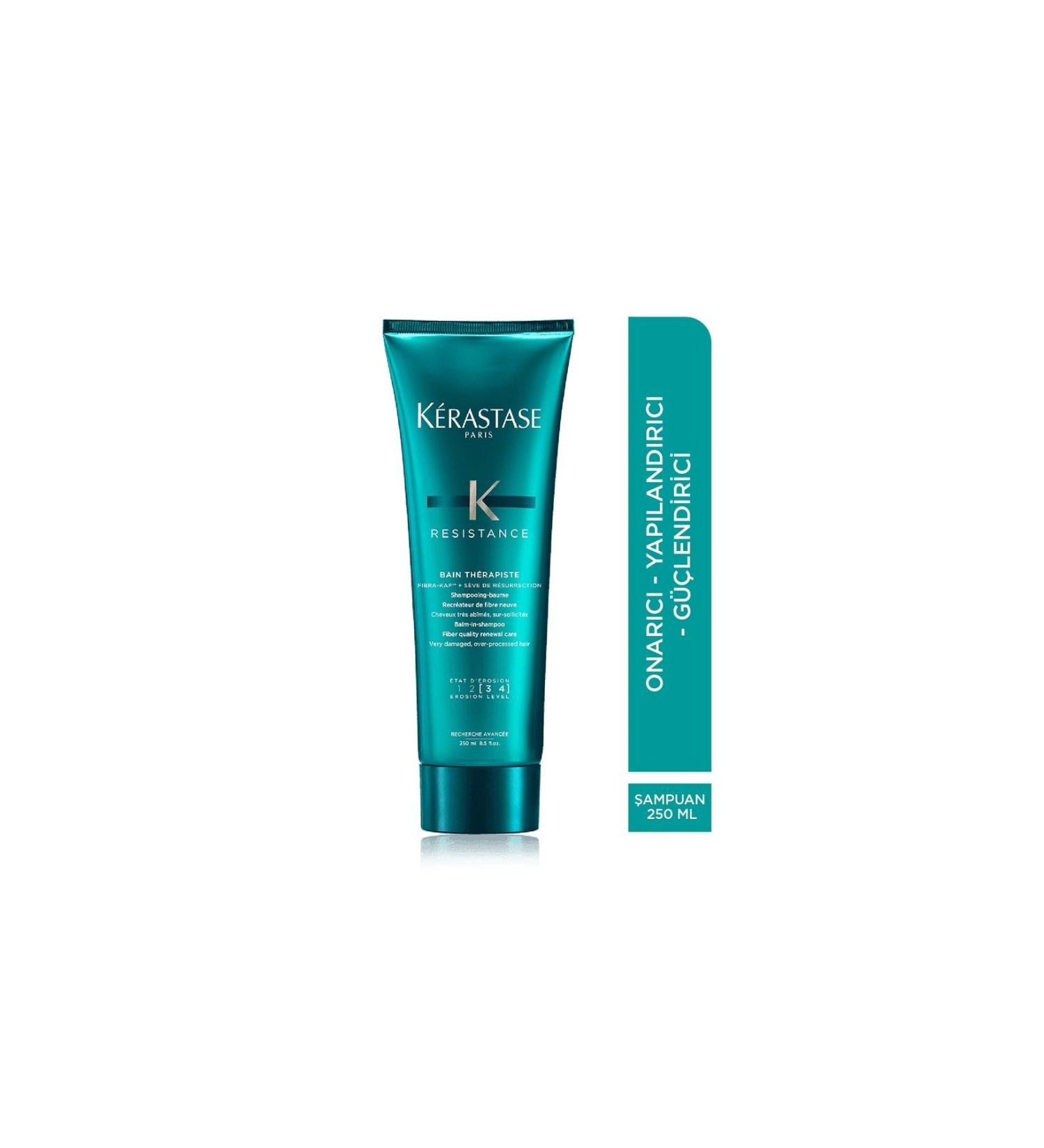 Kerastase -*Kerastase Resistance Bain Therapiste-Shampoo for Damaged Hair 250 Ml ---CYT1215454121....- - Buy Online on GoSupps.com