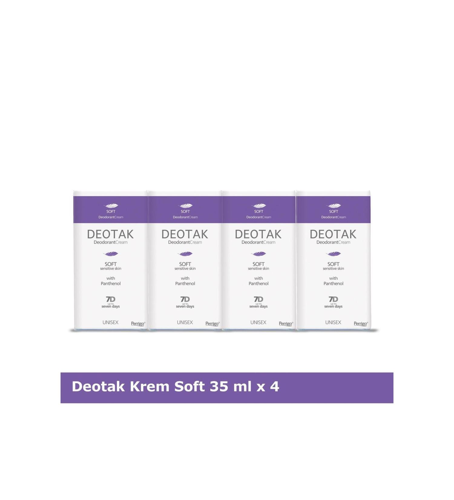 Deotak Cream Deodorant Soft