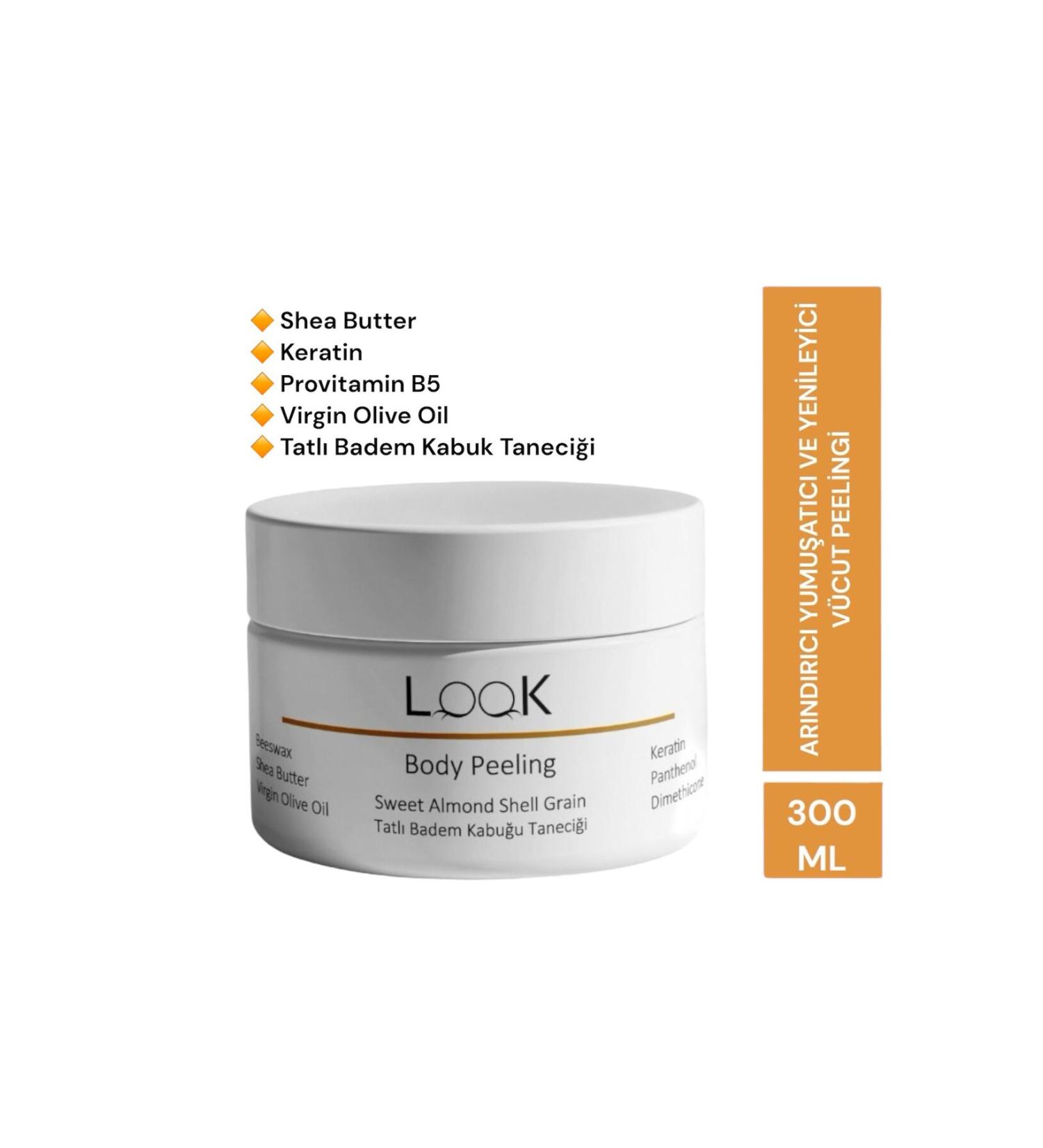 Look Purifying Softening Renewing and Brightening Body Peeling Cleanser 300 gr - Buy Online on GoSupps.com