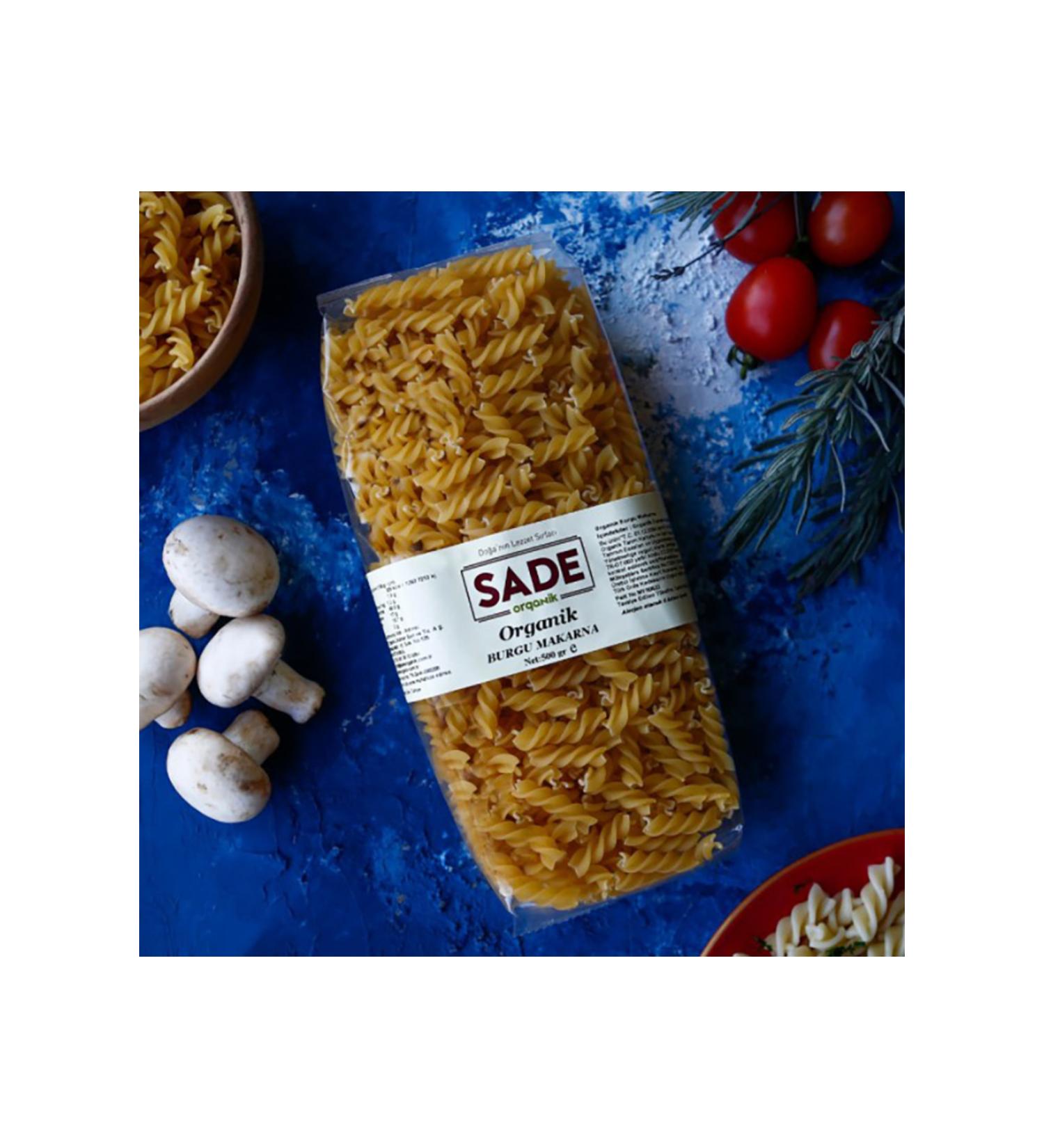 SADE Organic x 2 Pack of Twirl Pasta 500 gr