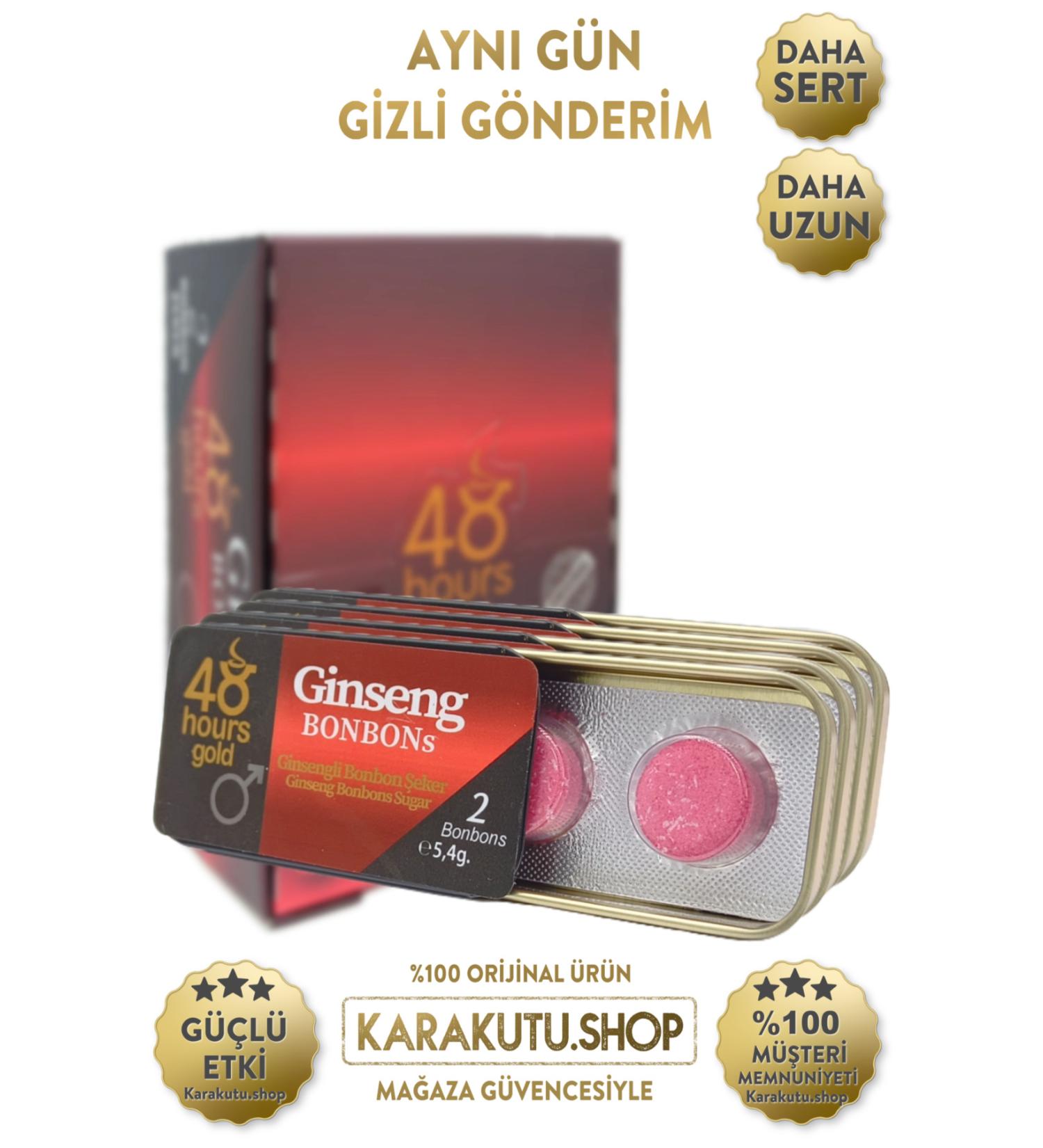 GOLD Q7 48 Hours Gold Ginseng Bonbons 6 Pieces - Buy Online on GoSupps.com