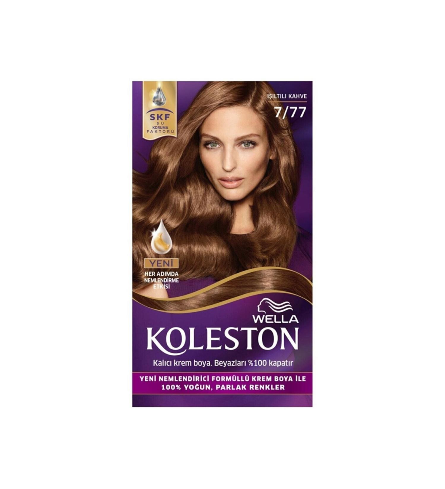 Wella Kit Paint 7/77 - Shimmering Brown