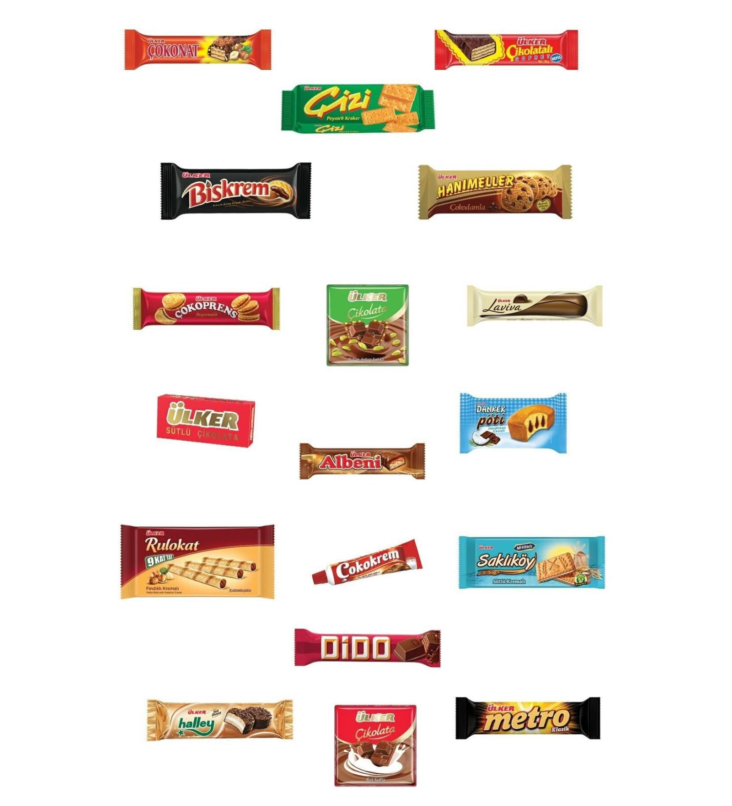 Ulker Heart Shaped Legendary Snack Package - Buy Online on GoSupps.com