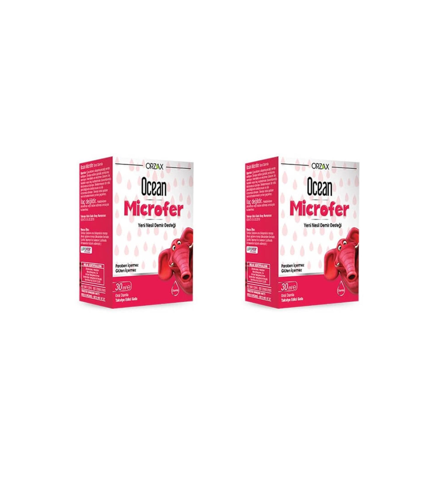 Ocean Ocean Ocean Microfer Oral Drops 30 Ml 2 Pack