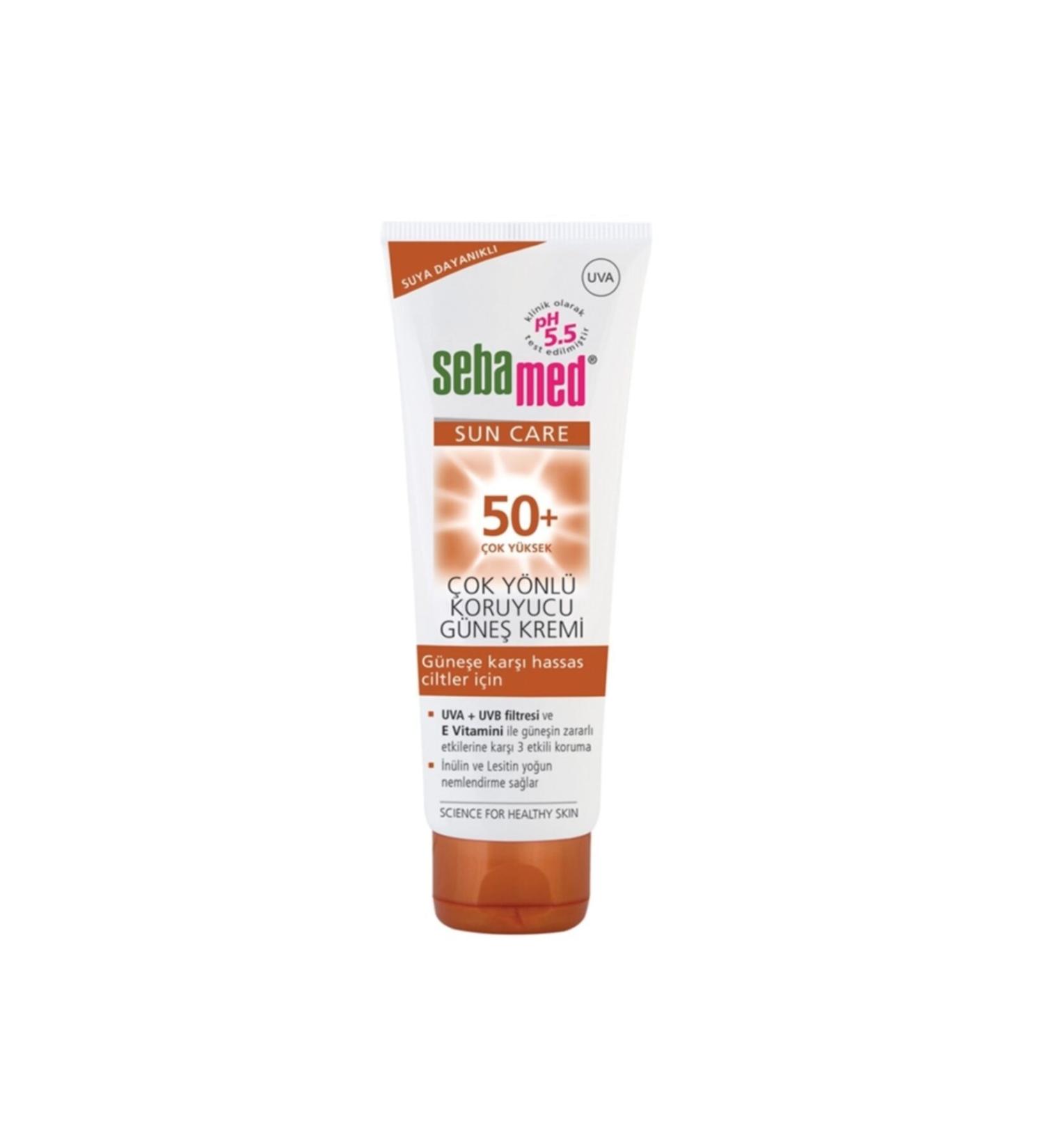Sebamed Spf 50 Multi-Protection Sun Cream 75 Ml