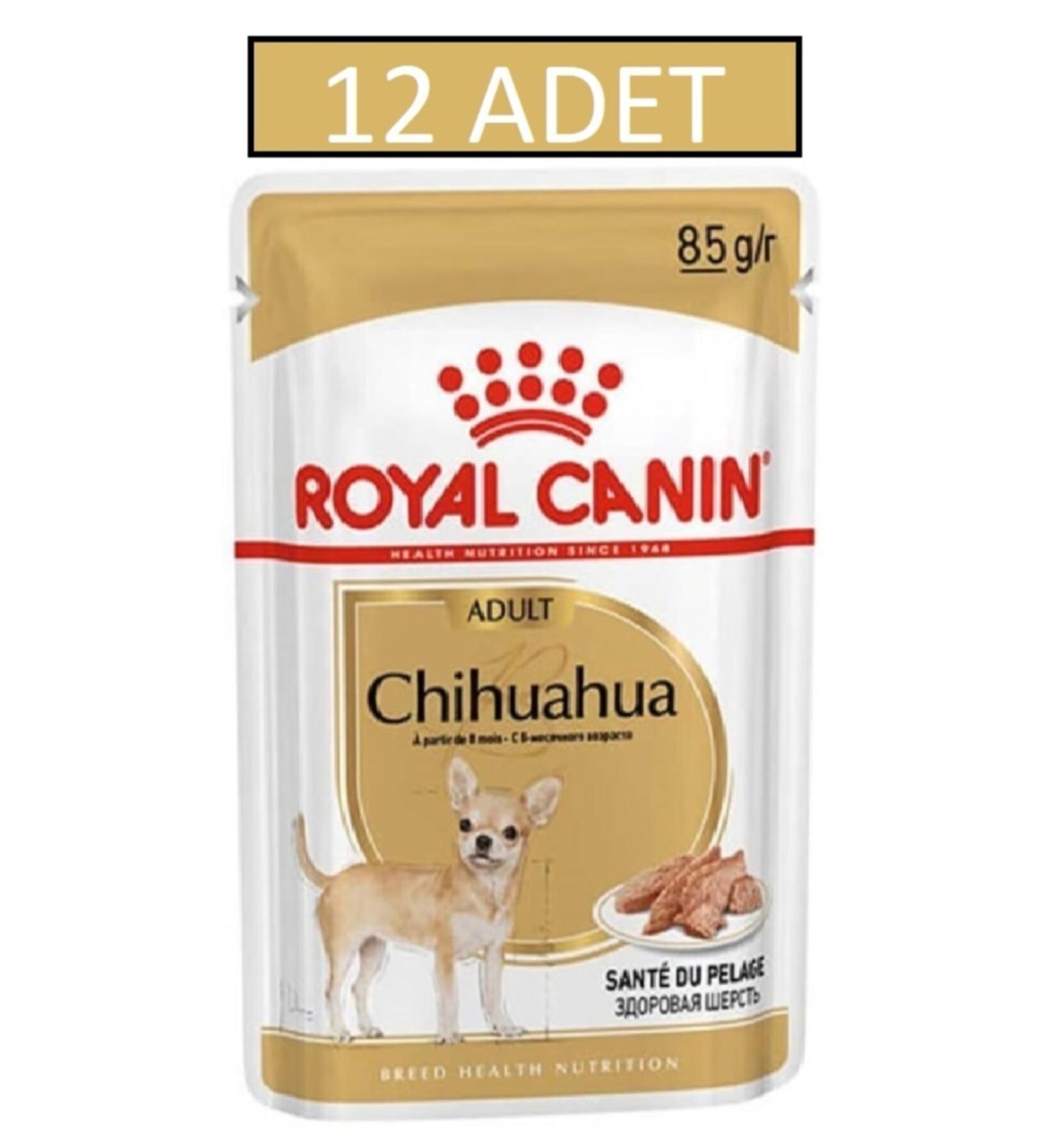 Royal Canin Royal Canin Chihuahua Wet Dog Food 12 Pieces 85 Gr Canned Pouch
