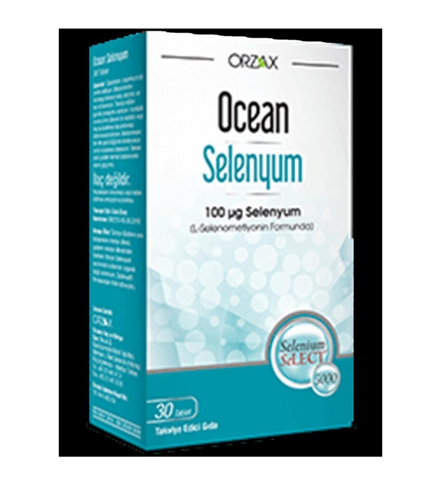 Ocean Ocean Selenium 100 Mcg 30 Tablets