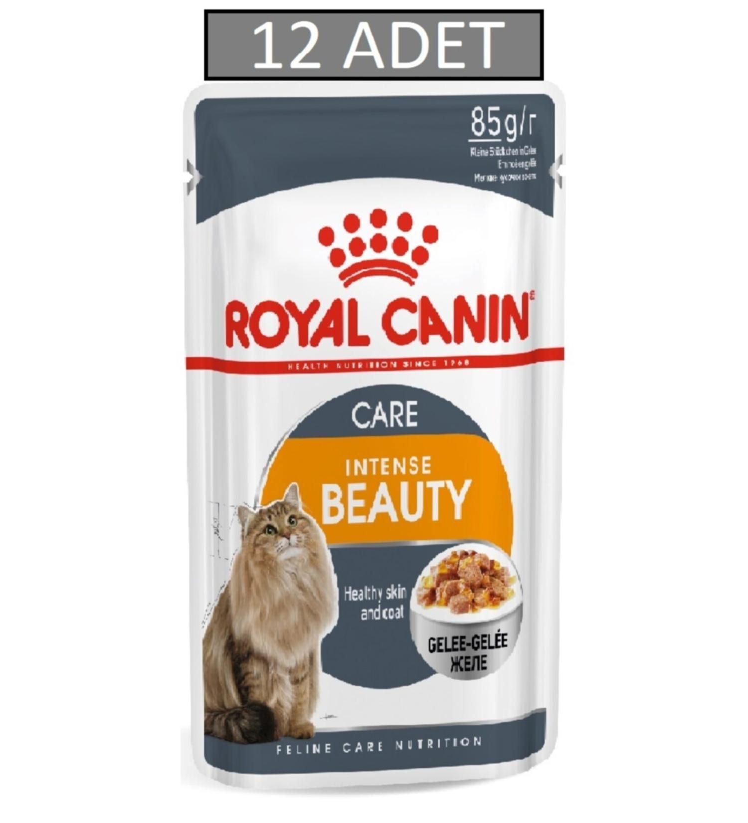 Royal Canin Intense Beauty Adult Cat Canned Food 12 X 85gr
