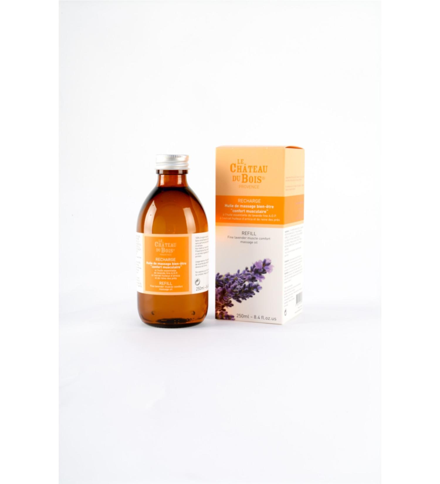 Le Ch teau du Bois Spare Bottle / Muscle Relaxant Massage Oil 250ml