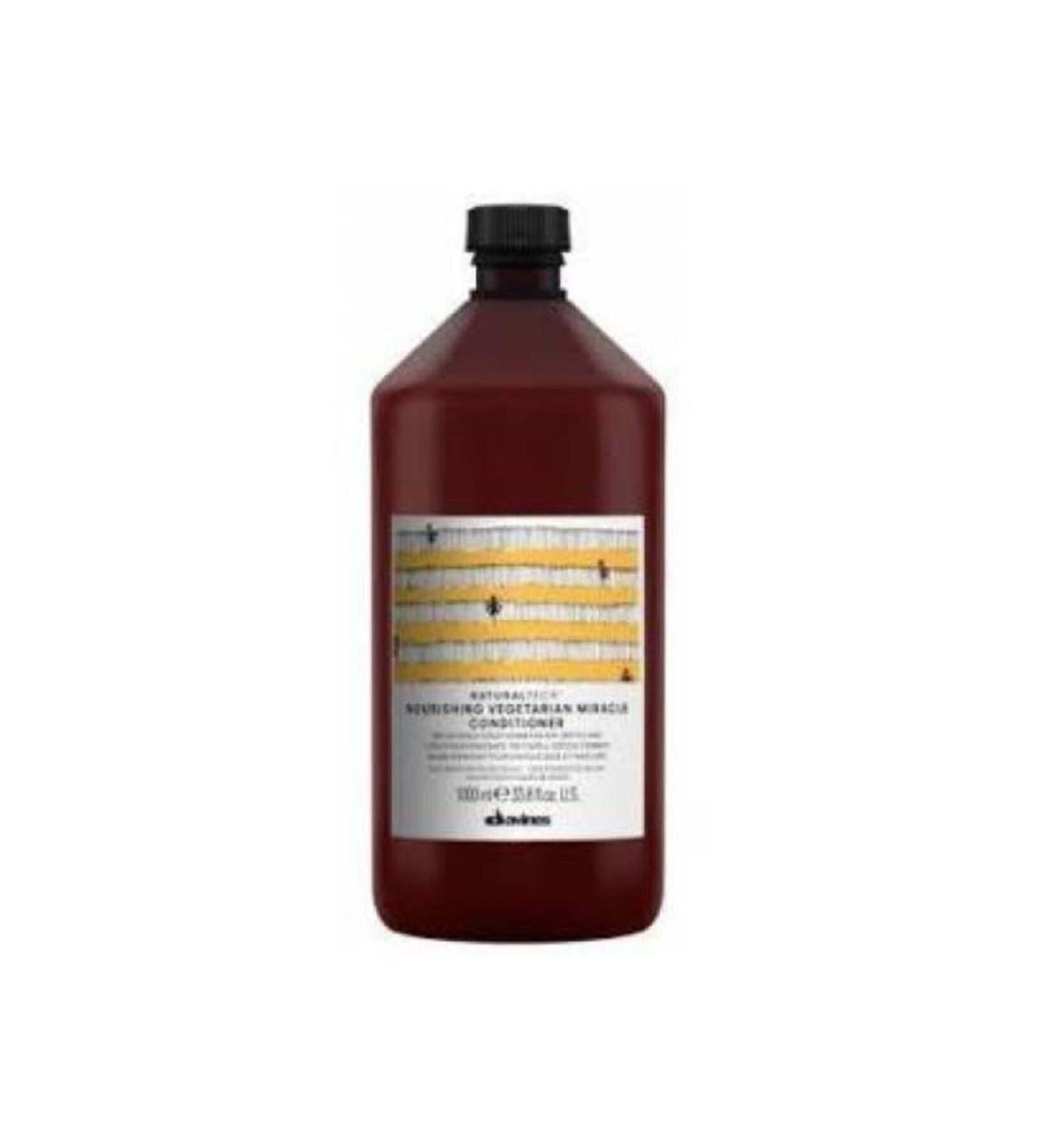 Davines Nourishing Vegetarian Miracle Conditioner for Damaged and Dry Hair 1000 Ml
