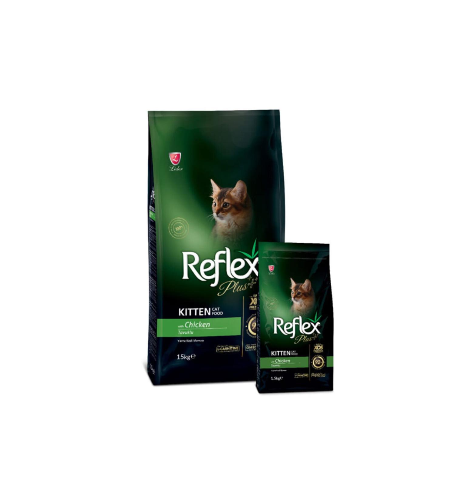 Reflex Plus Chicken Kitten Cat Food-1.5 kg