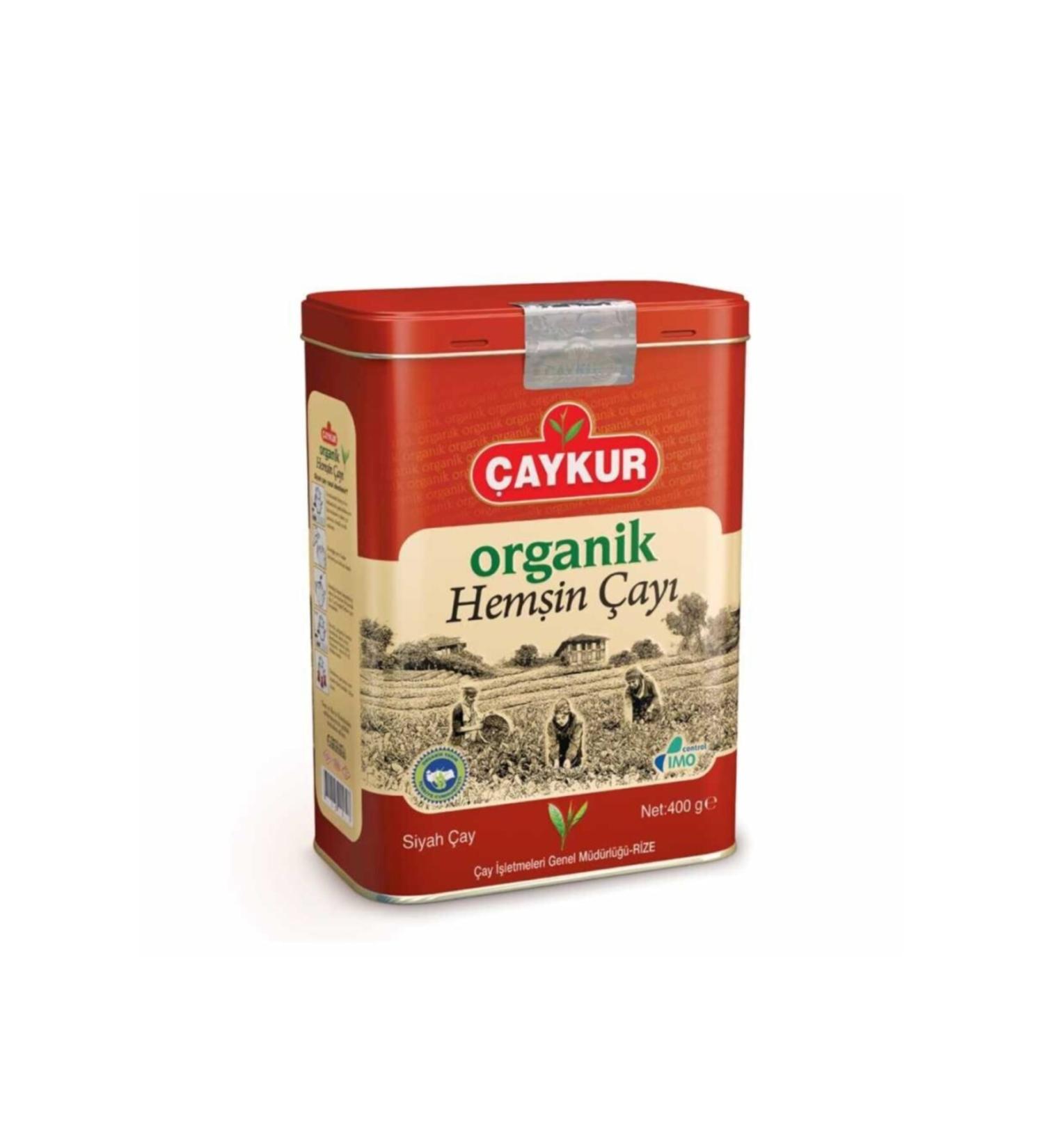 aykur Organic Hem in Black Bulk Tea Tin 400 G