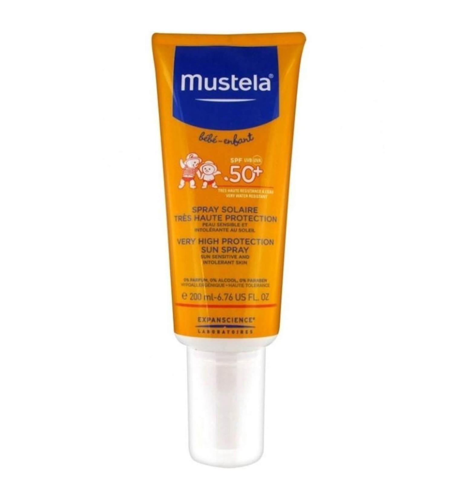 Mustela Very High Protection Sun Cream Spf 50+ 200 Ml