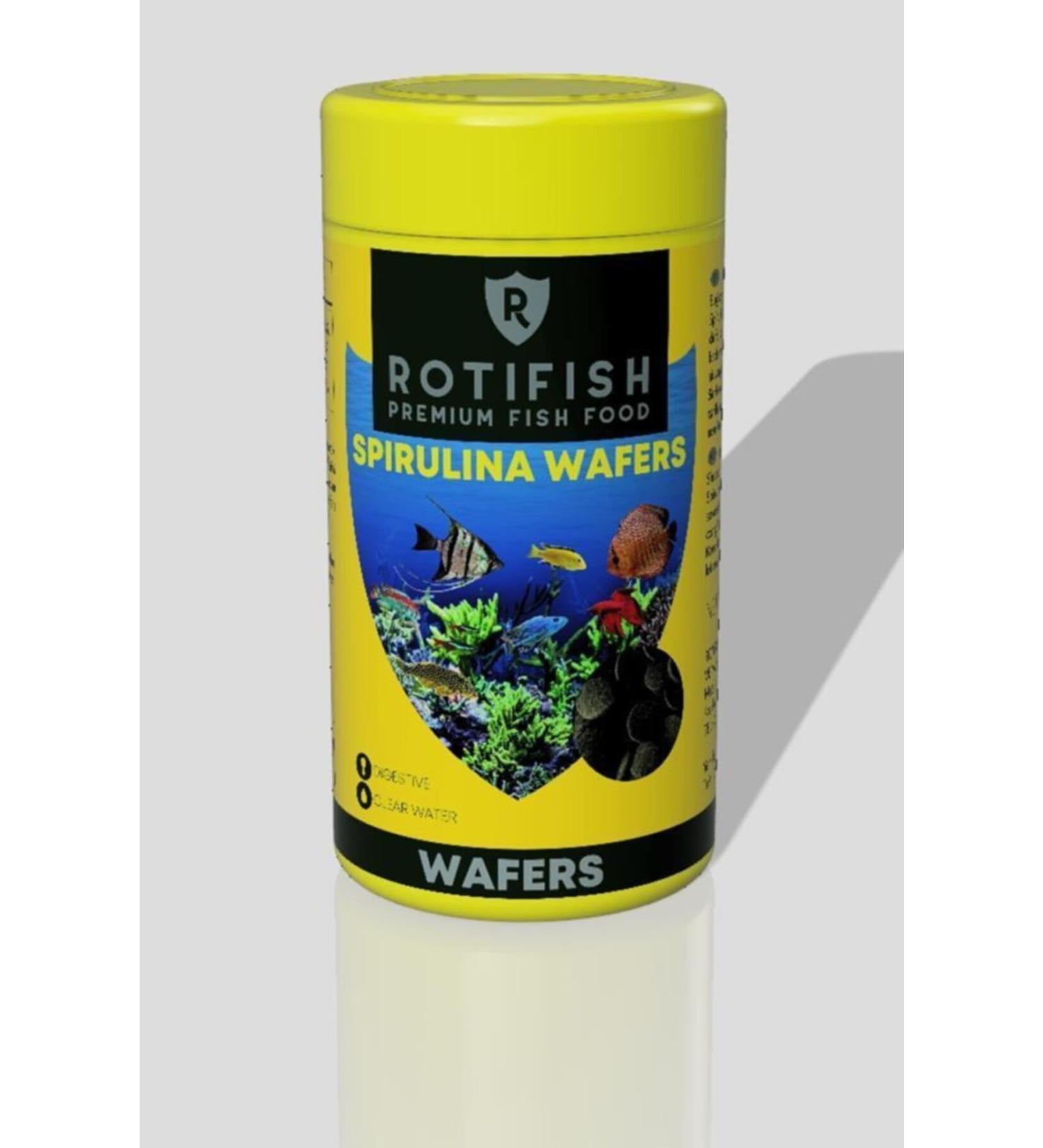 Rotifish Spirulina Wafers 250 Ml Granular Food