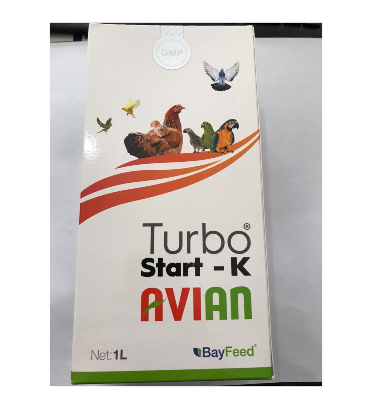 Turbo Start K Avian Chicken Bird Poultry Vitamin Farmatom Amino Acid
