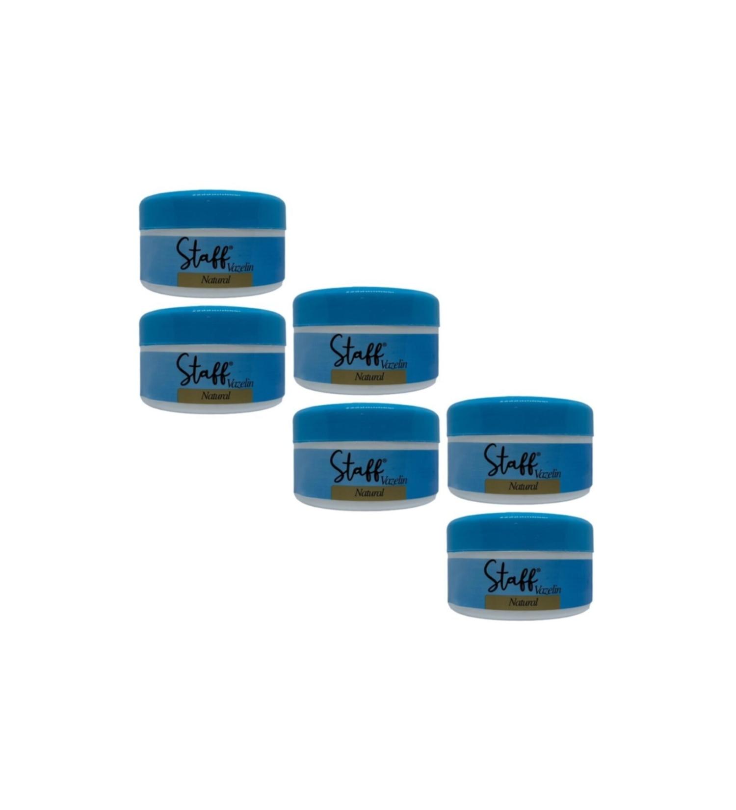 Staff Vaseline Natural 100 Ml 6 Pieces